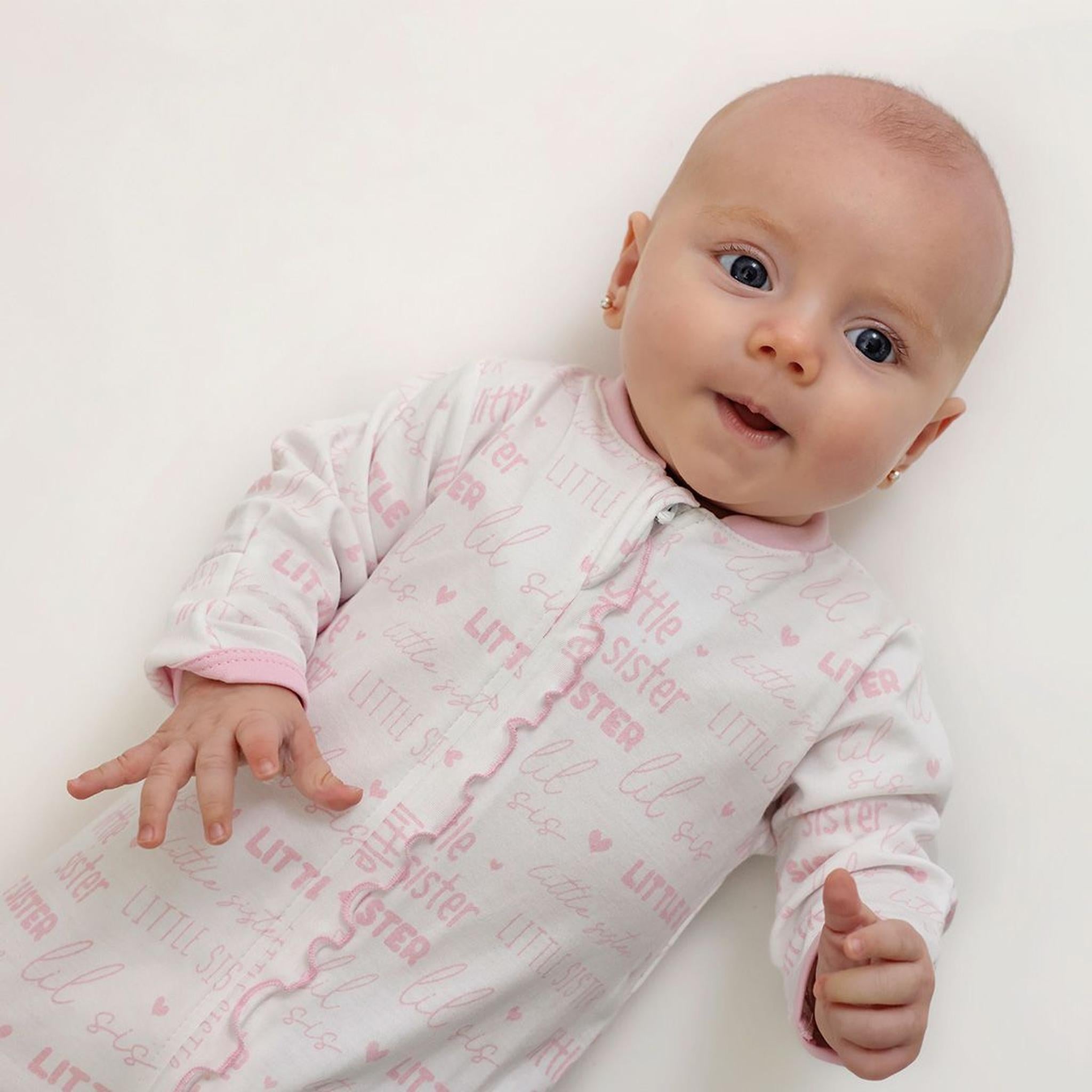 Zipper Footie Little Sister