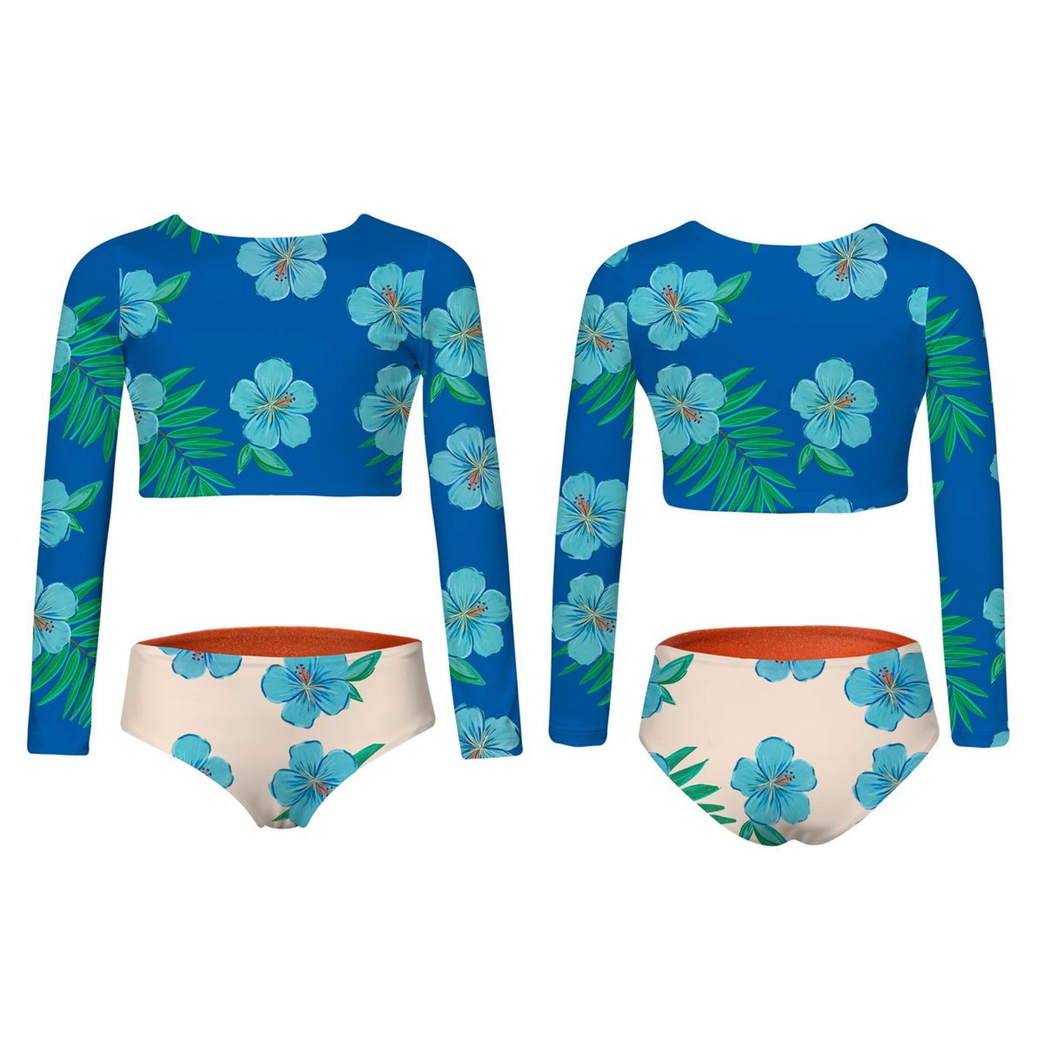 SUN BIKINI - HIBISCUS AZUL