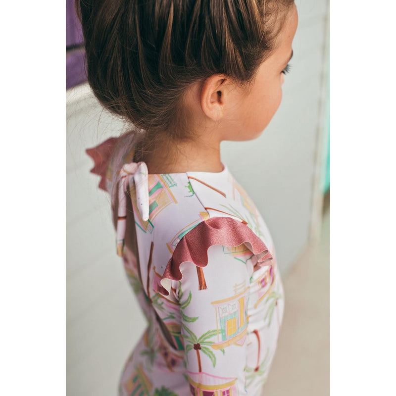 ALANA LONGSLEEVE - CASITAS ISLEĆAS ROSADO