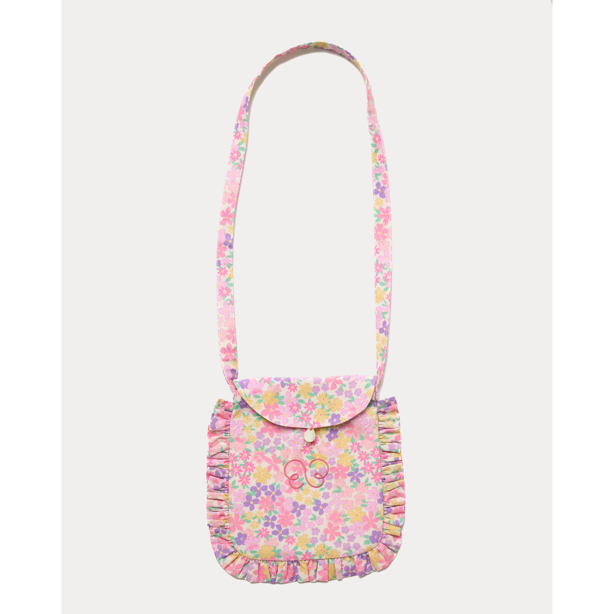 Sling Purse With Frill