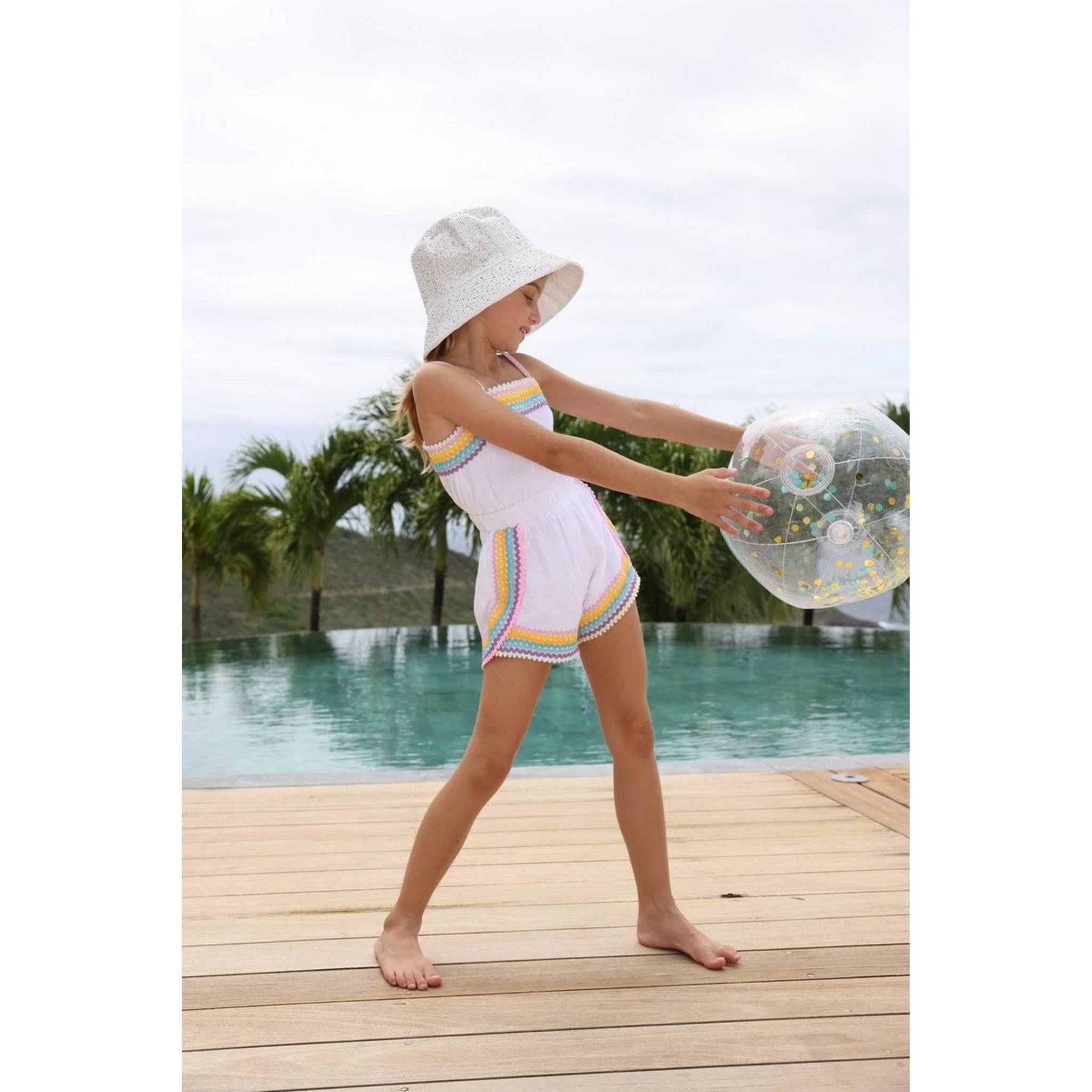 Rainbow Summer Romper