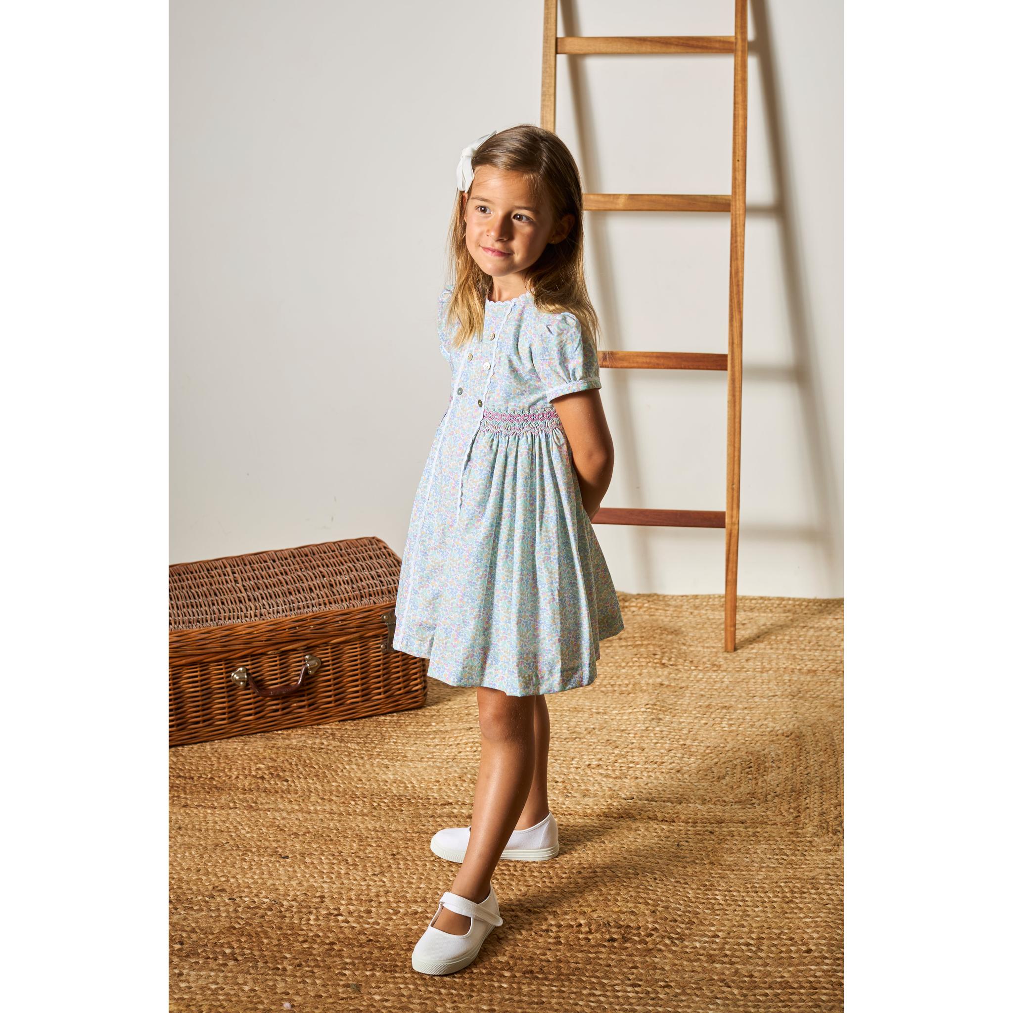 Manacor Smocked Dress