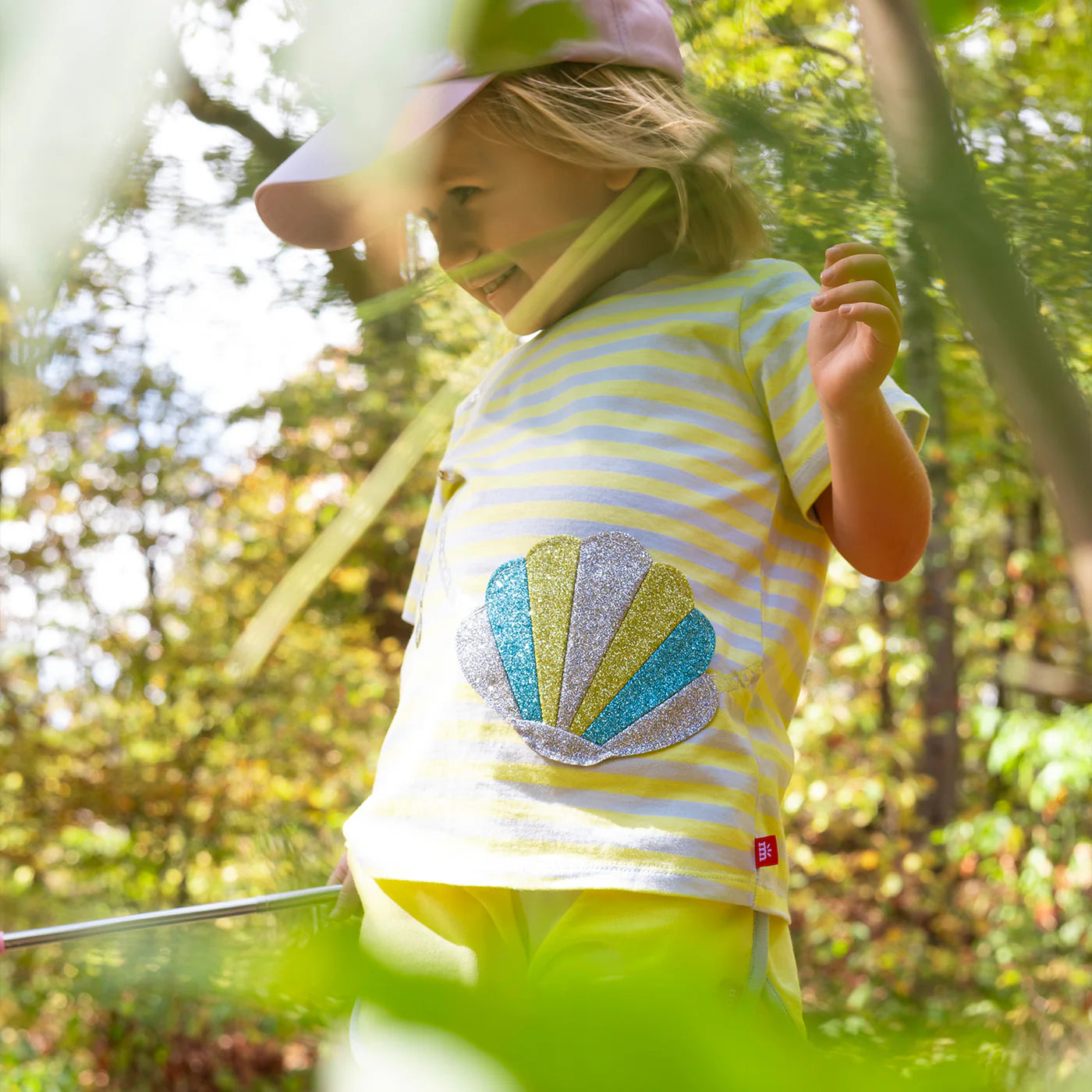 Fidget S/s Tee + Short Set Shell