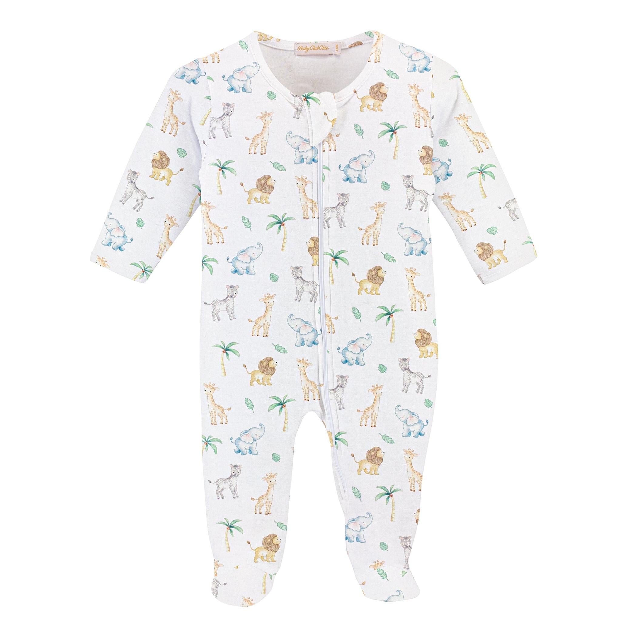 Little Safari Zipped Footie