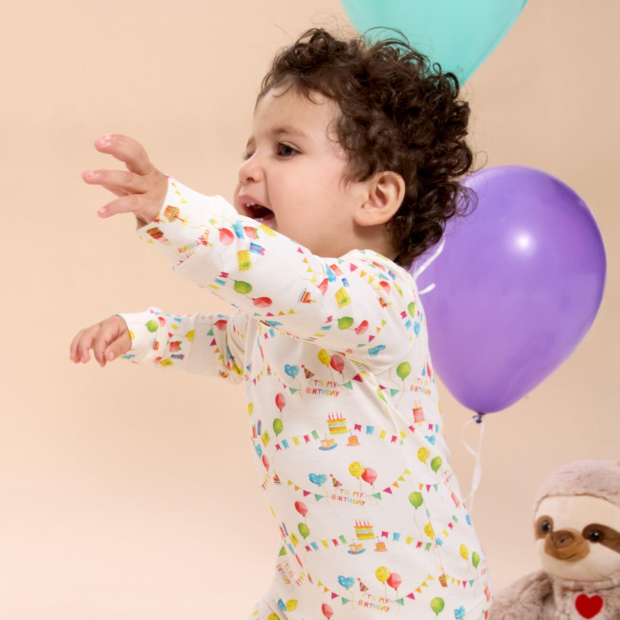 Birthday Babe Rf Magnetic L/s Lng Pant Pj