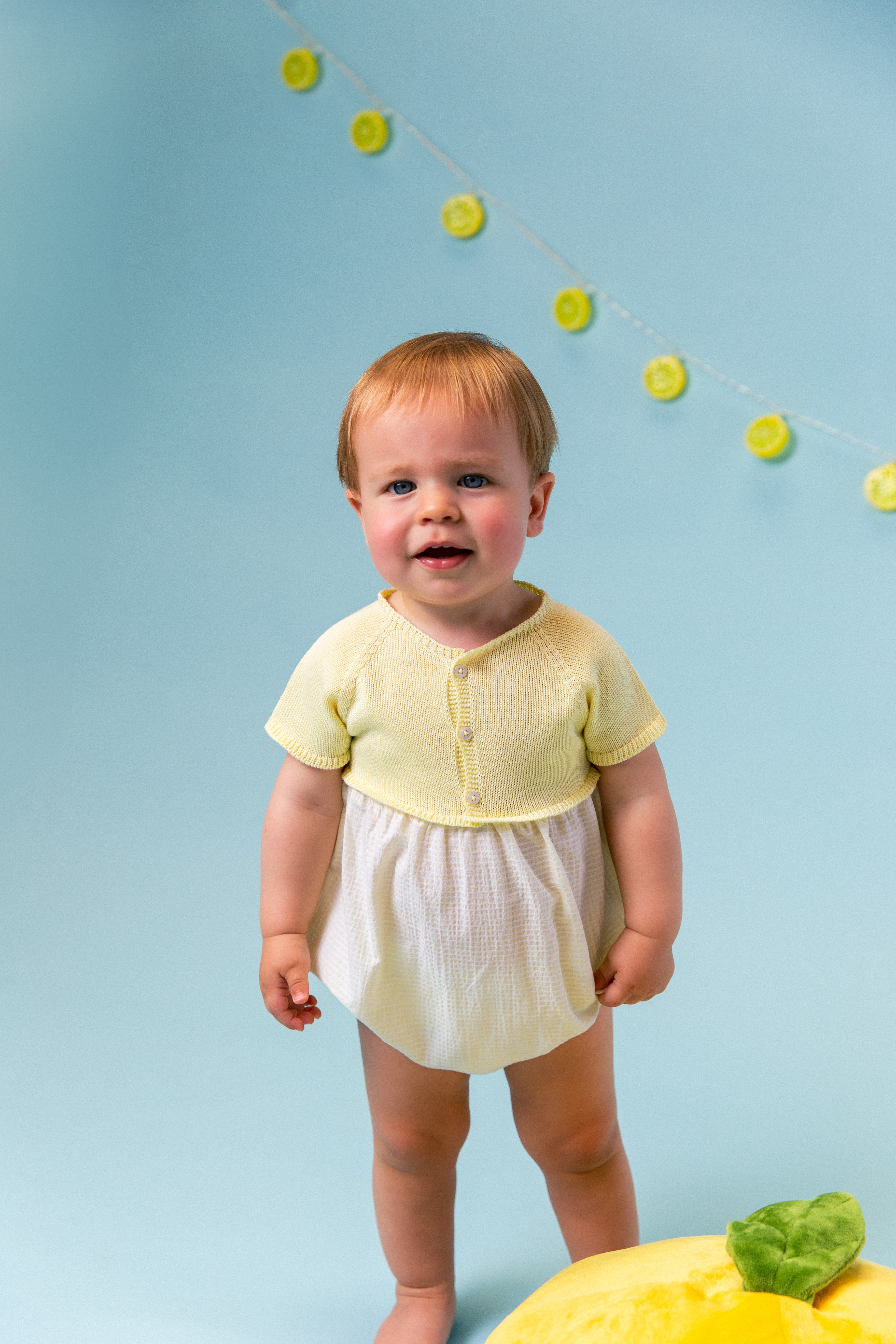 Pelele Punto Seersucker