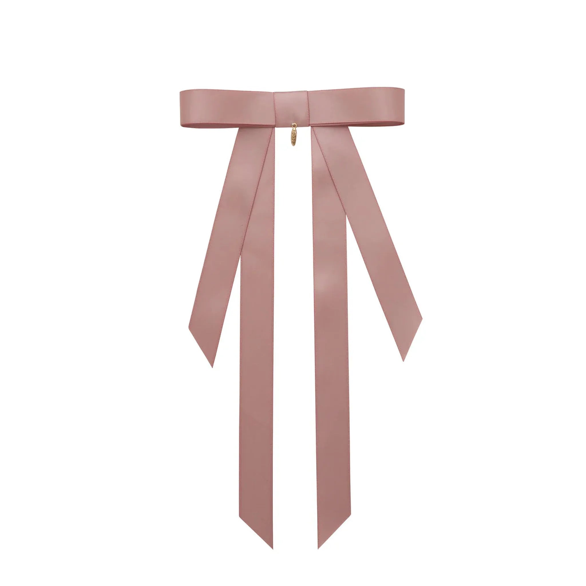 Piper Bow Long Satin Clip