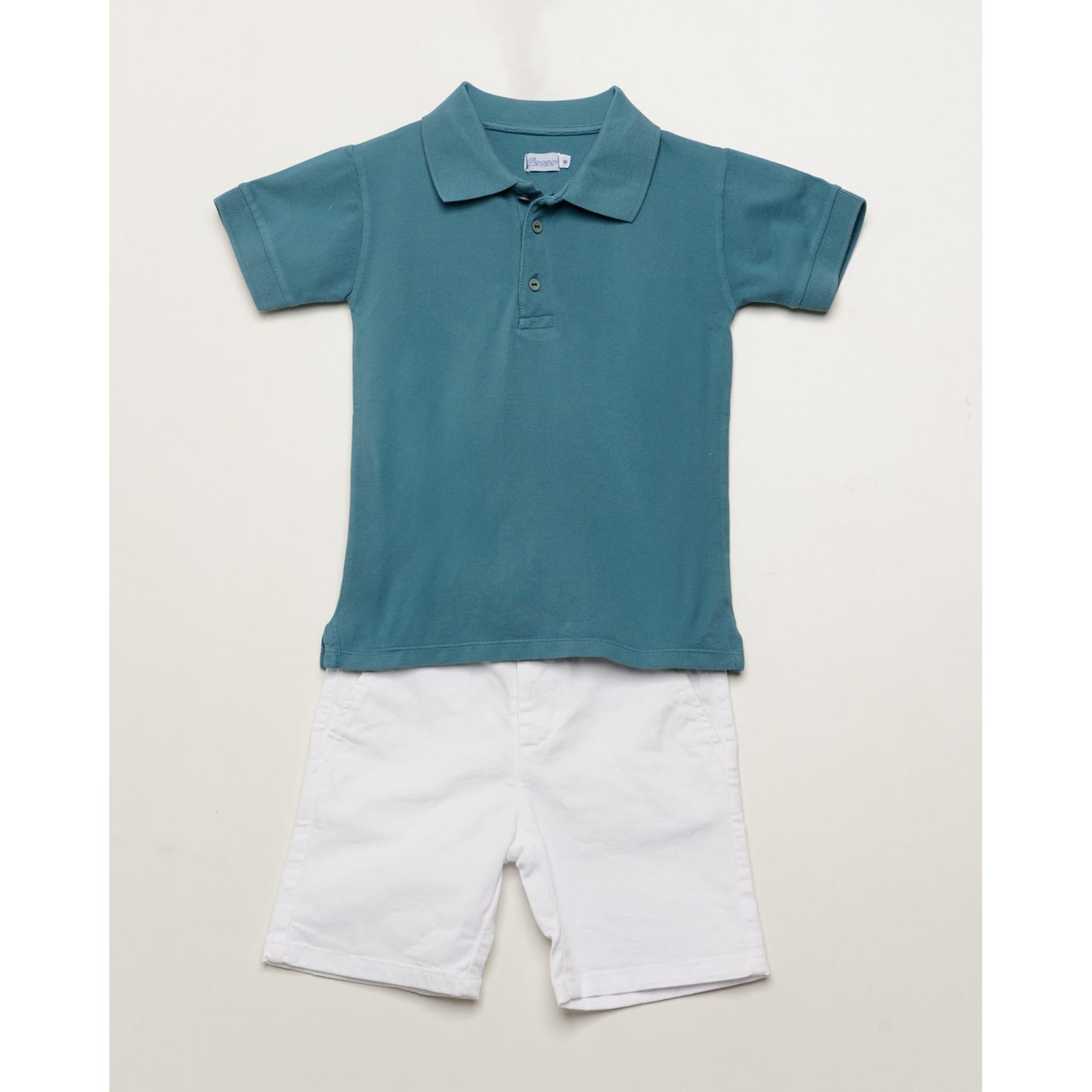 Polo Cuello Clasico - Turquoise