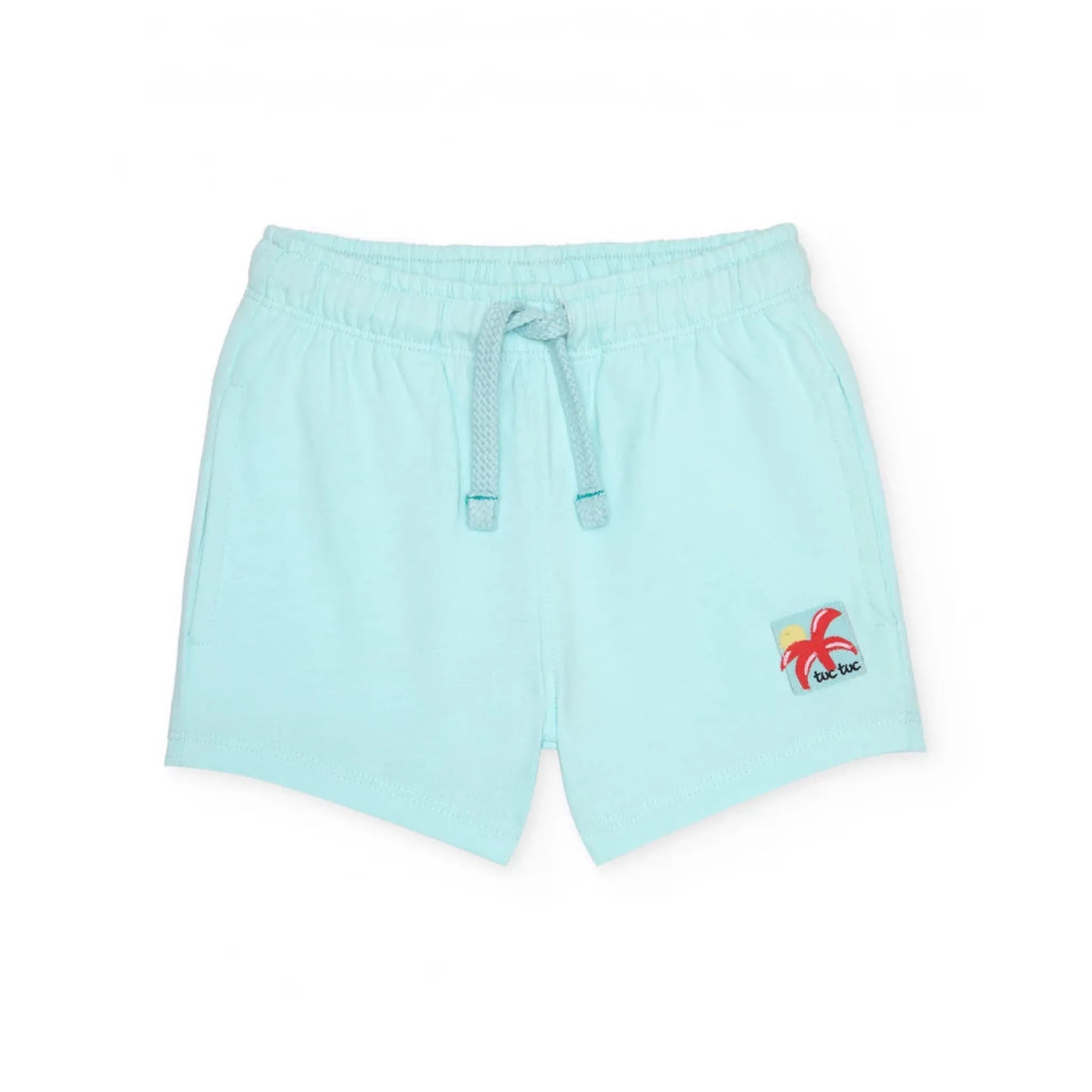 Boys knit T-shirt with an abstract print set