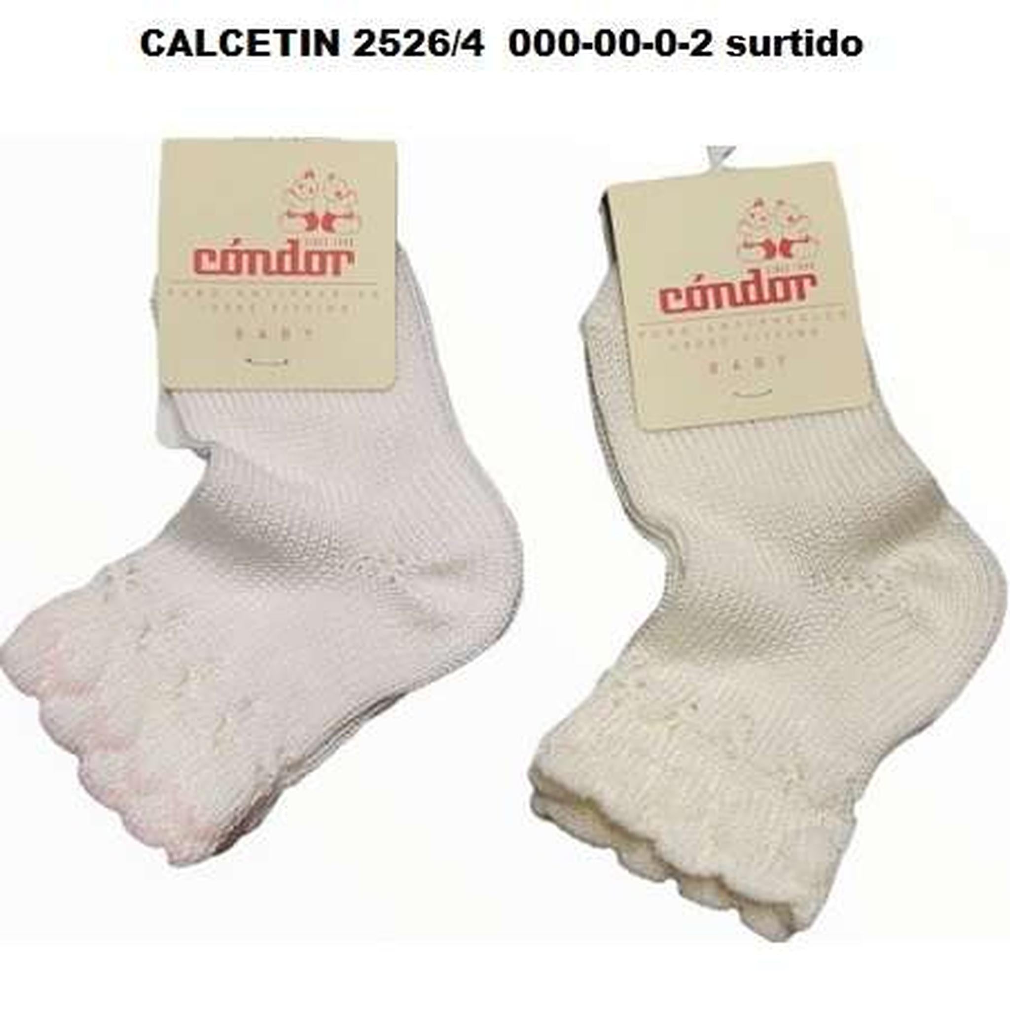 Calcetines de algodón calados