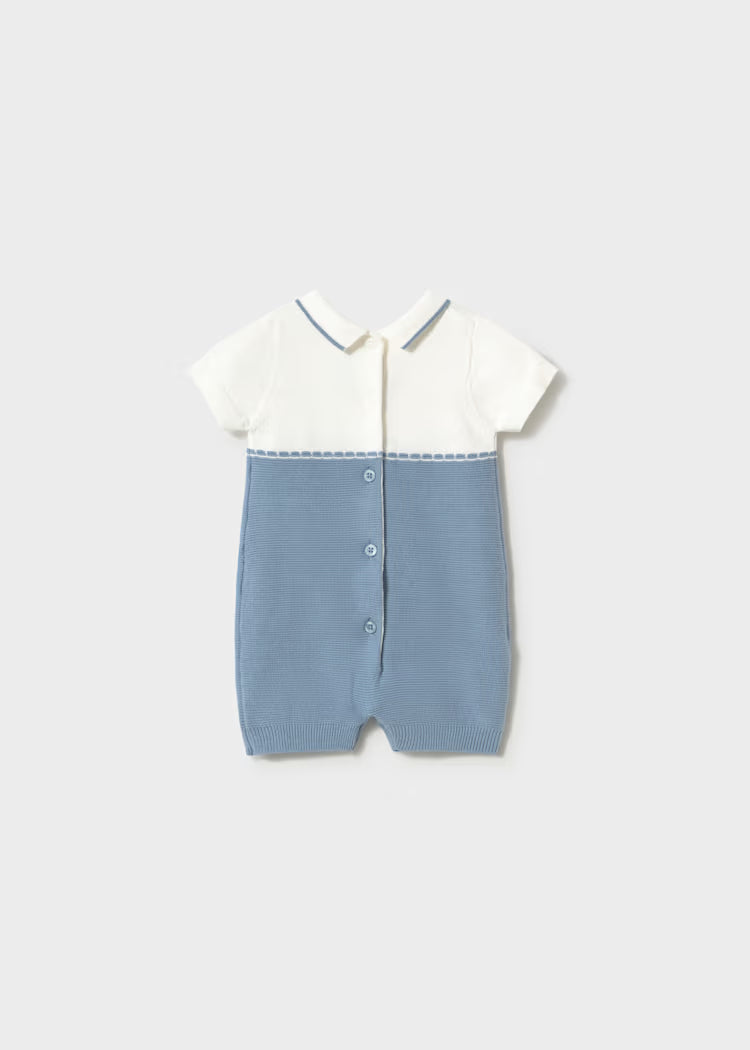 Knitted Boy Romper