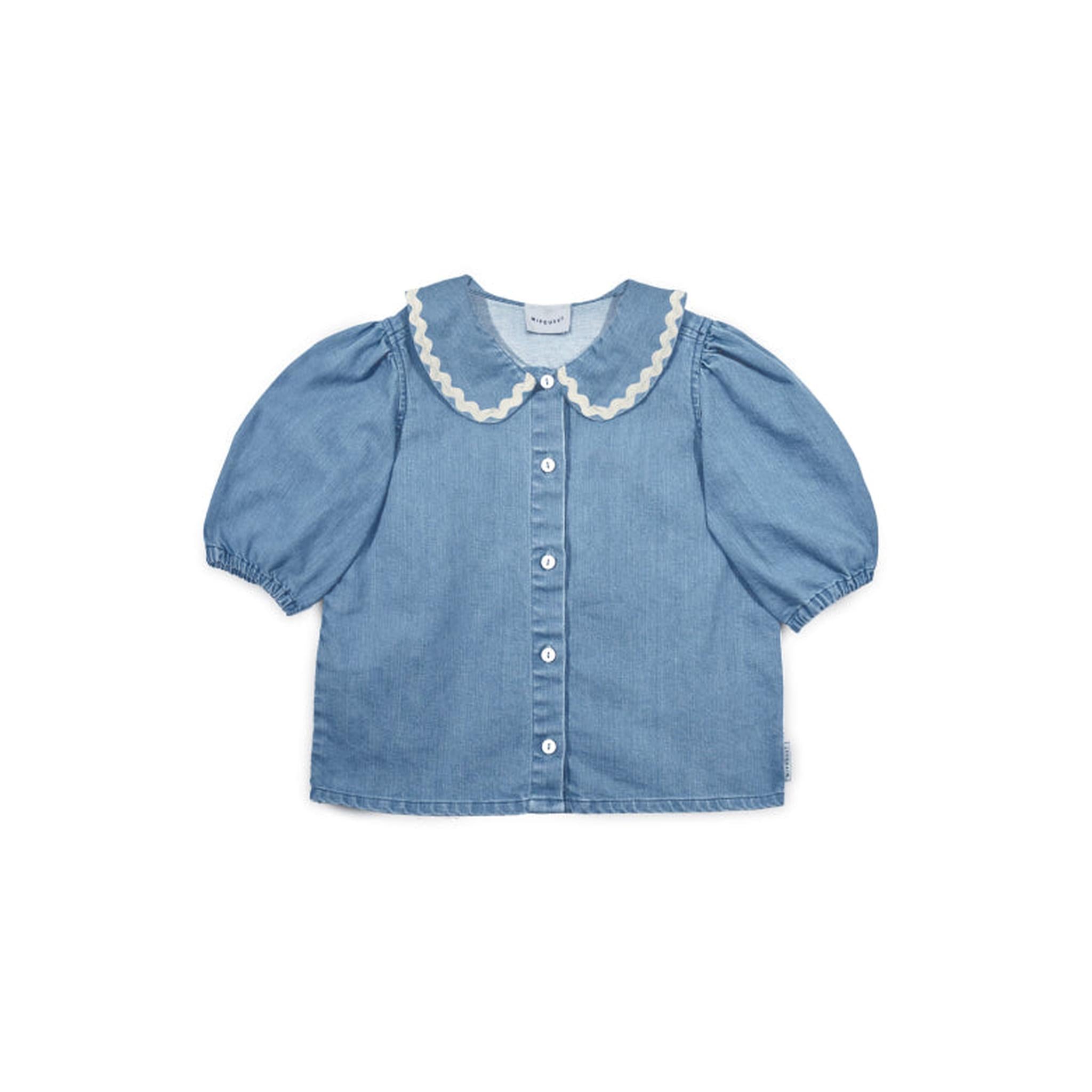 Louise Denim Skirt Set