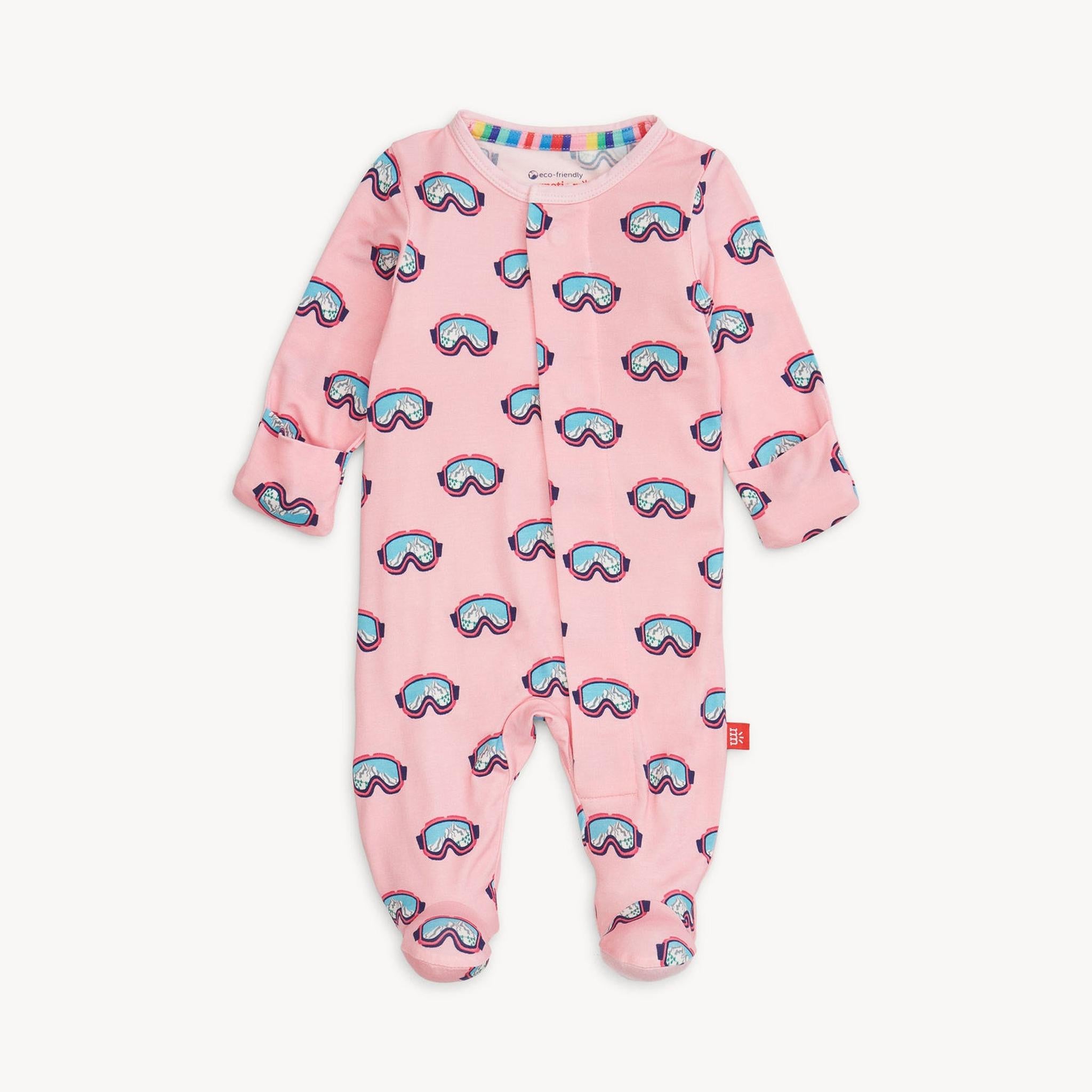 Pink Powder Playtime Modal Footie