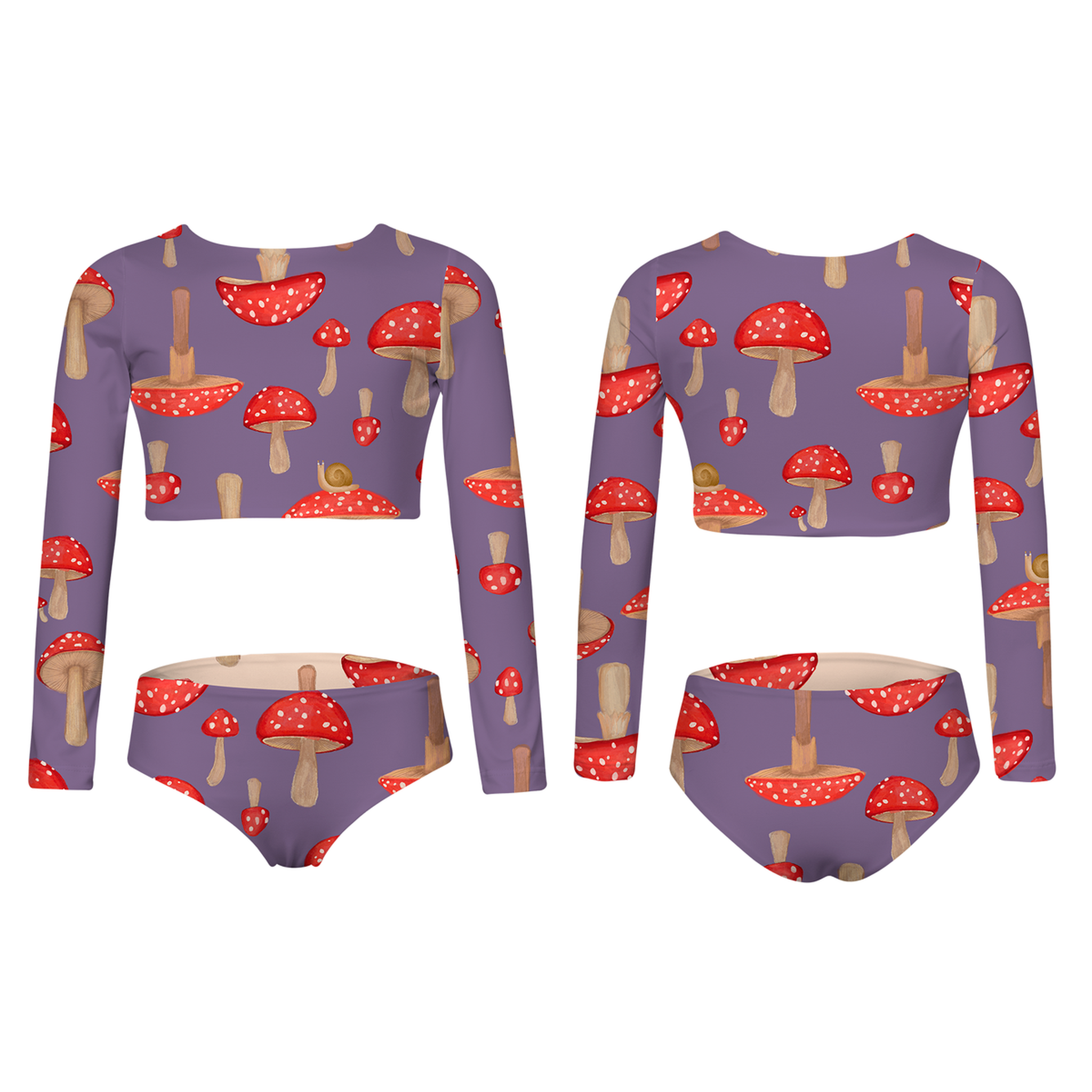 SUN LONGSLEEVE BIKINI - HONGOS