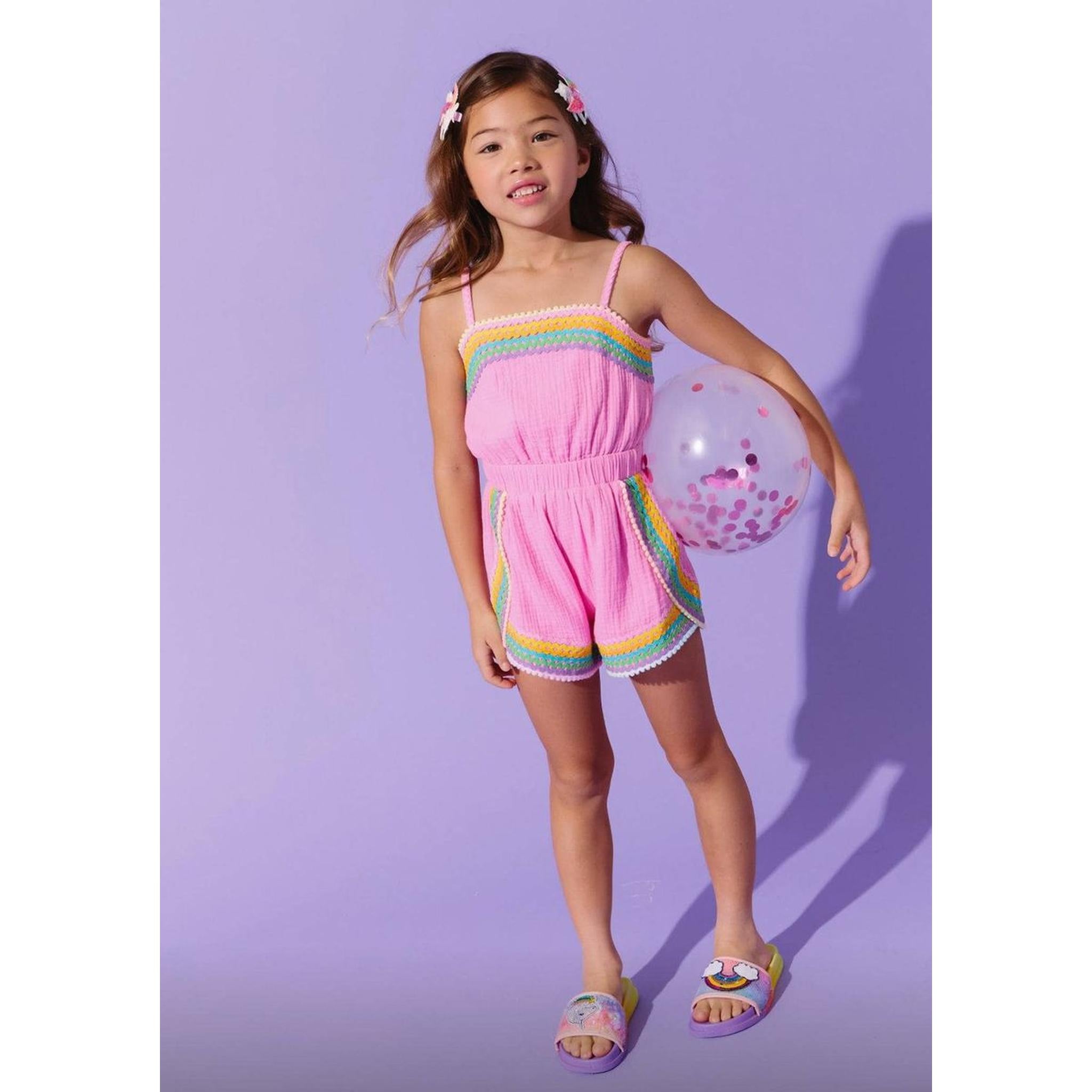 Rainbow Summer Romper