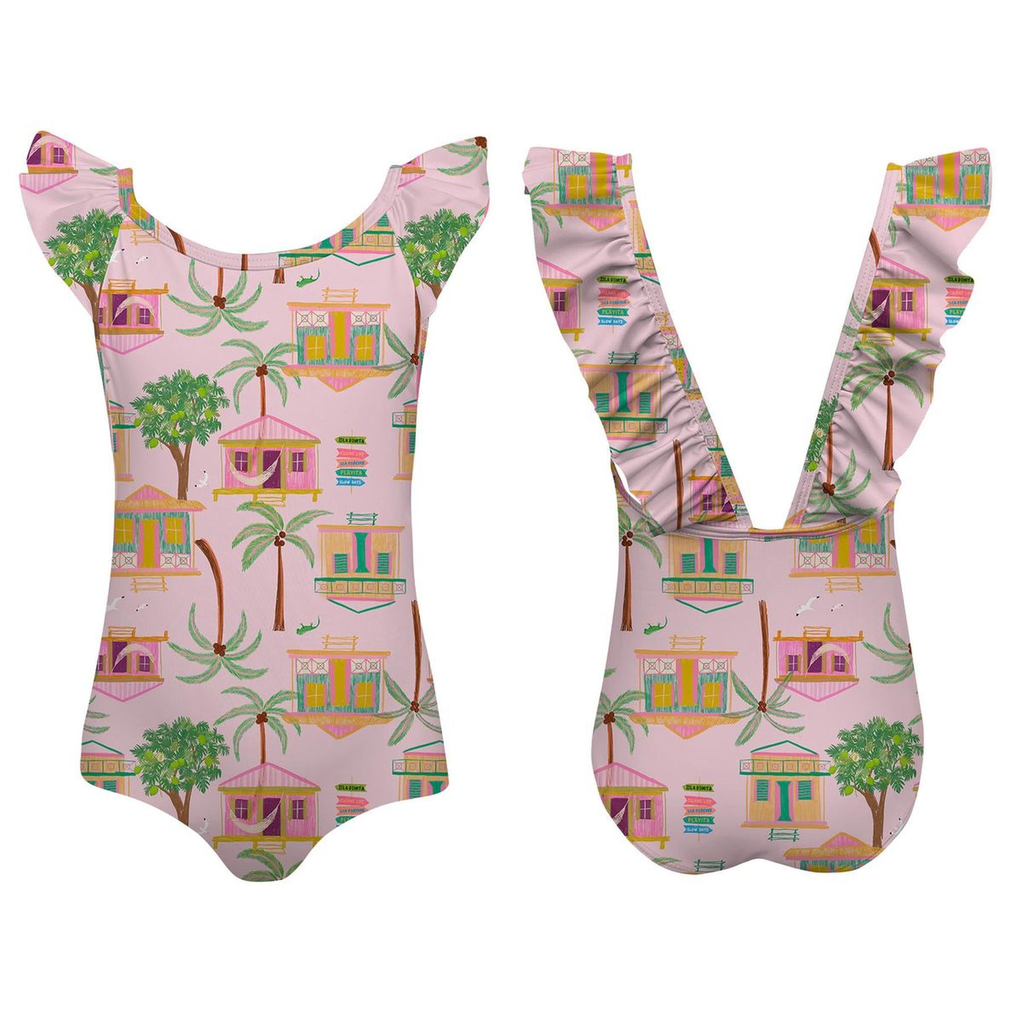 MILE ONE PIECE -  CASITAS ISLEÑAS ROSADO