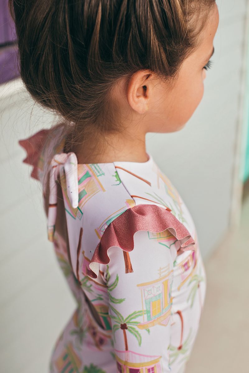 ALANA LONGSLEEVE -  CASITAS ISLEÑAS ROSADO