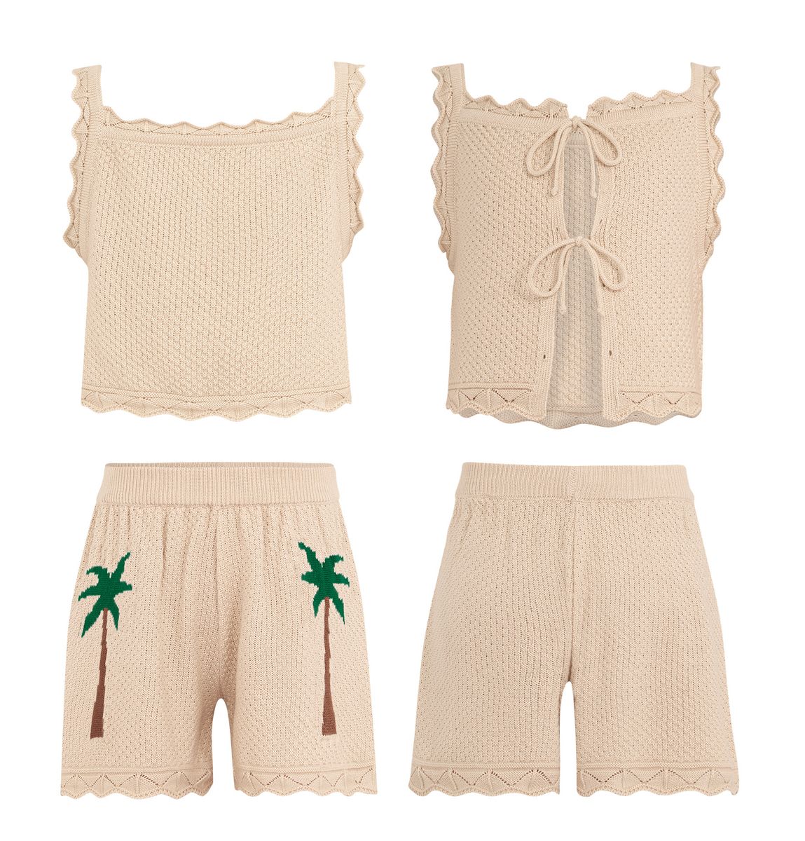 ROCKY CAY SET -  PALMERAS