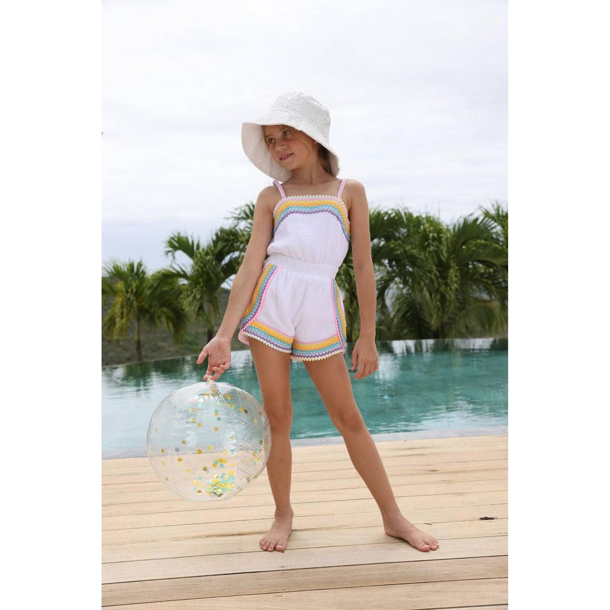 Rainbow Summer Romper