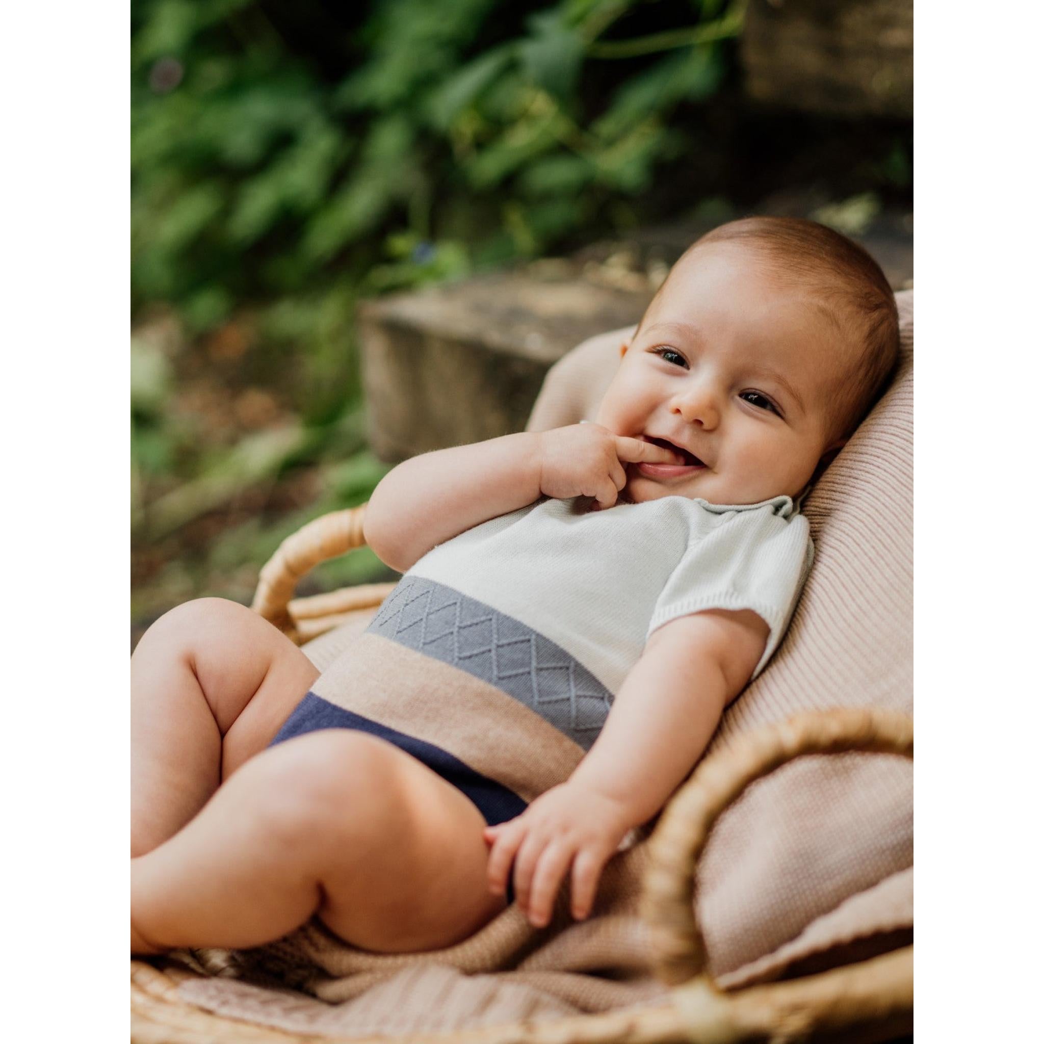 Rayas Knitted Romper