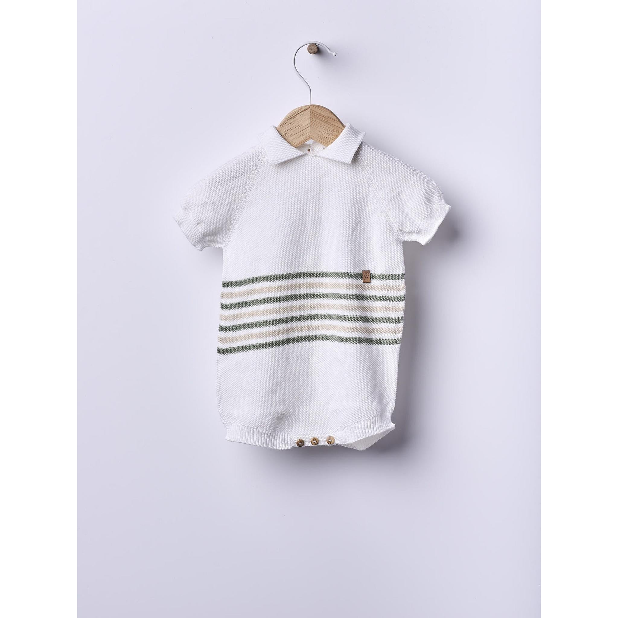 Verde Seco Knitted Romper