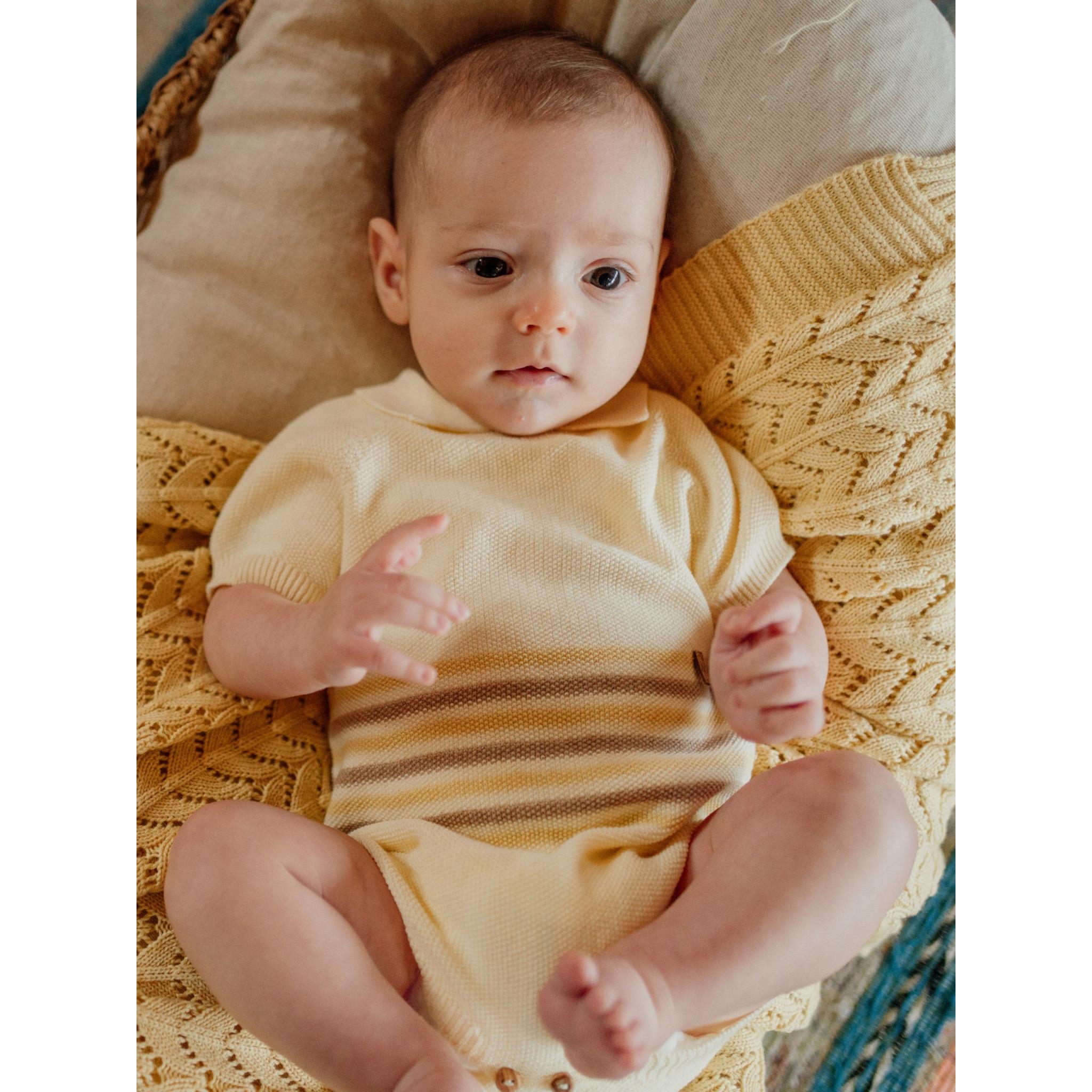 Verde Seco Knitted Romper