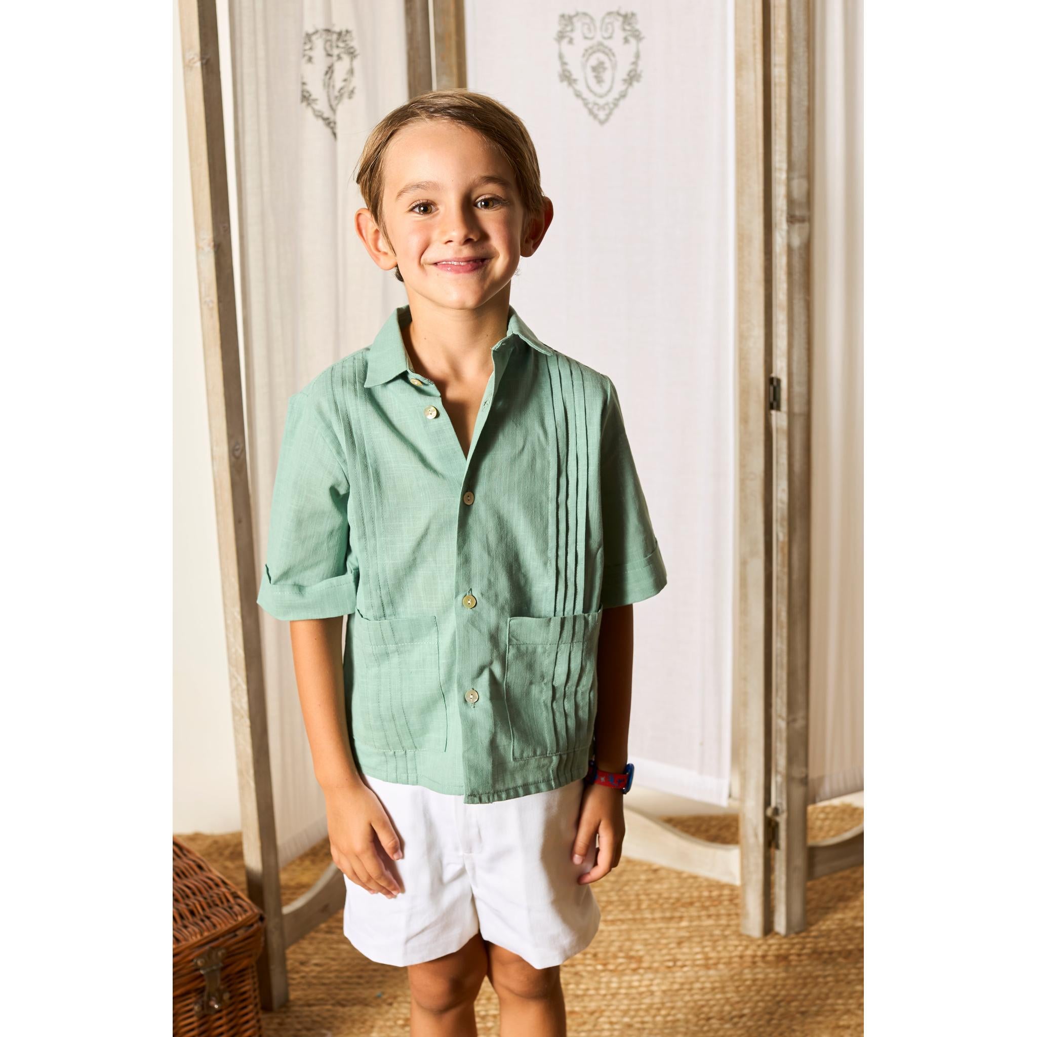 Guayabera Verde