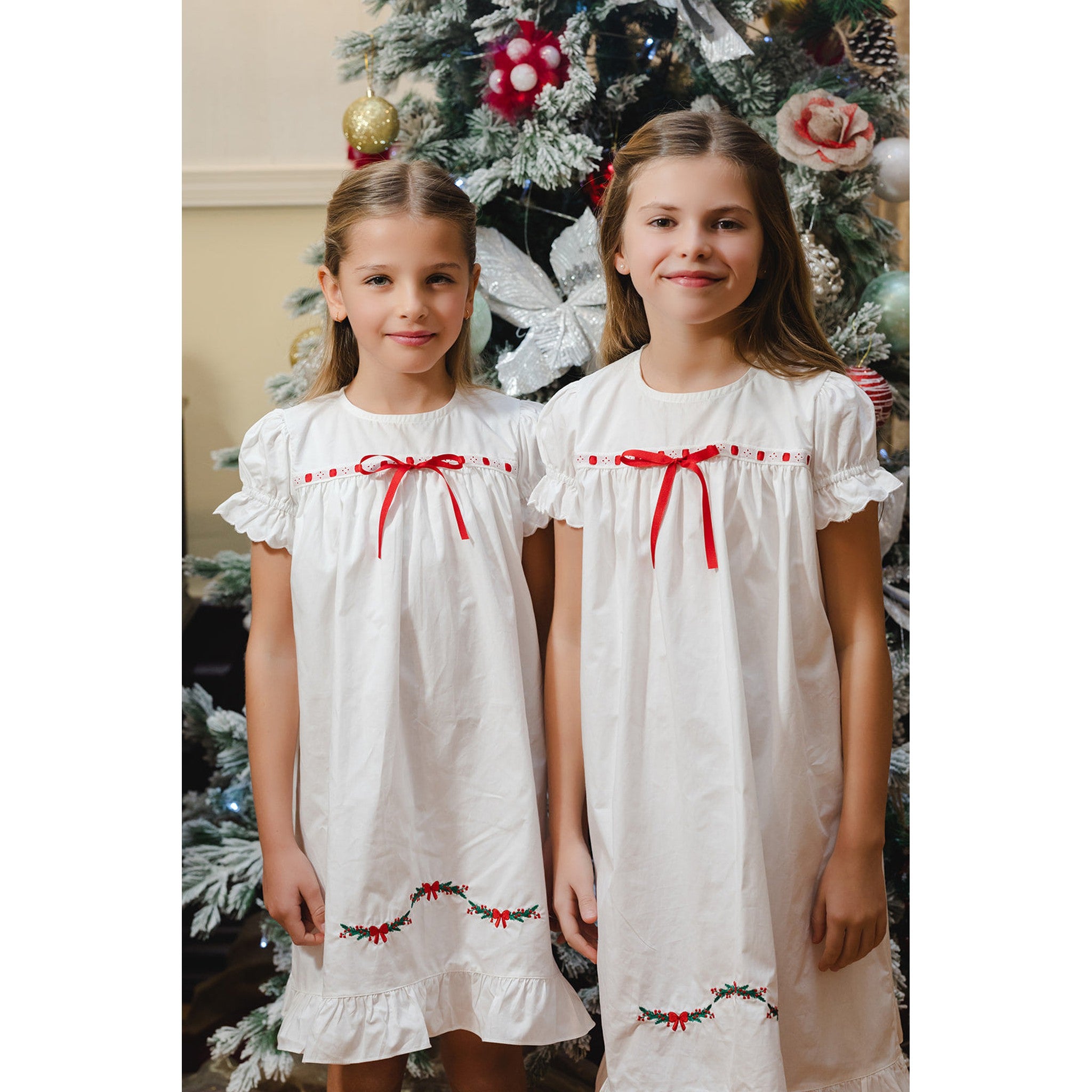 White Christmas Nightgown