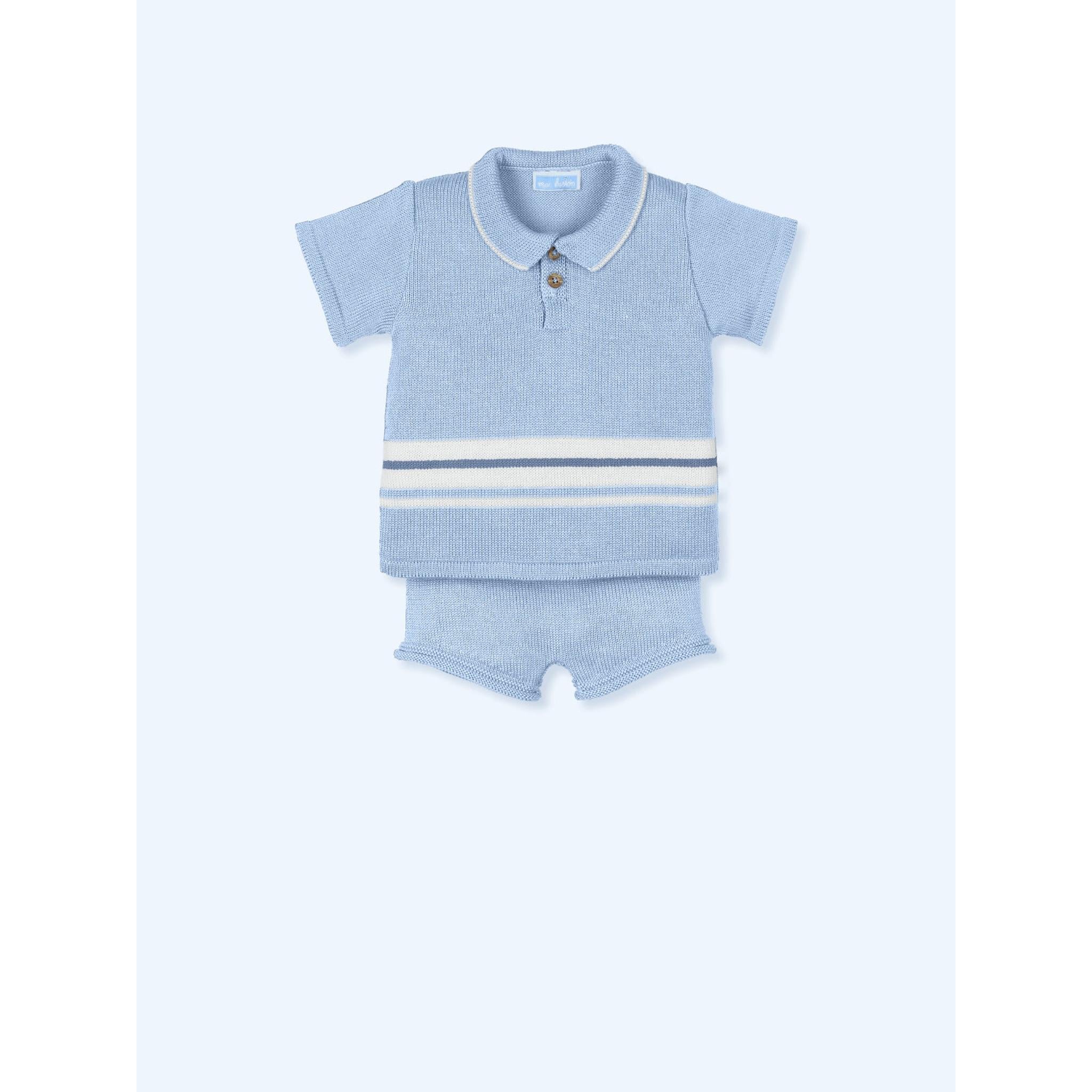 Jersey Polo Knit Set