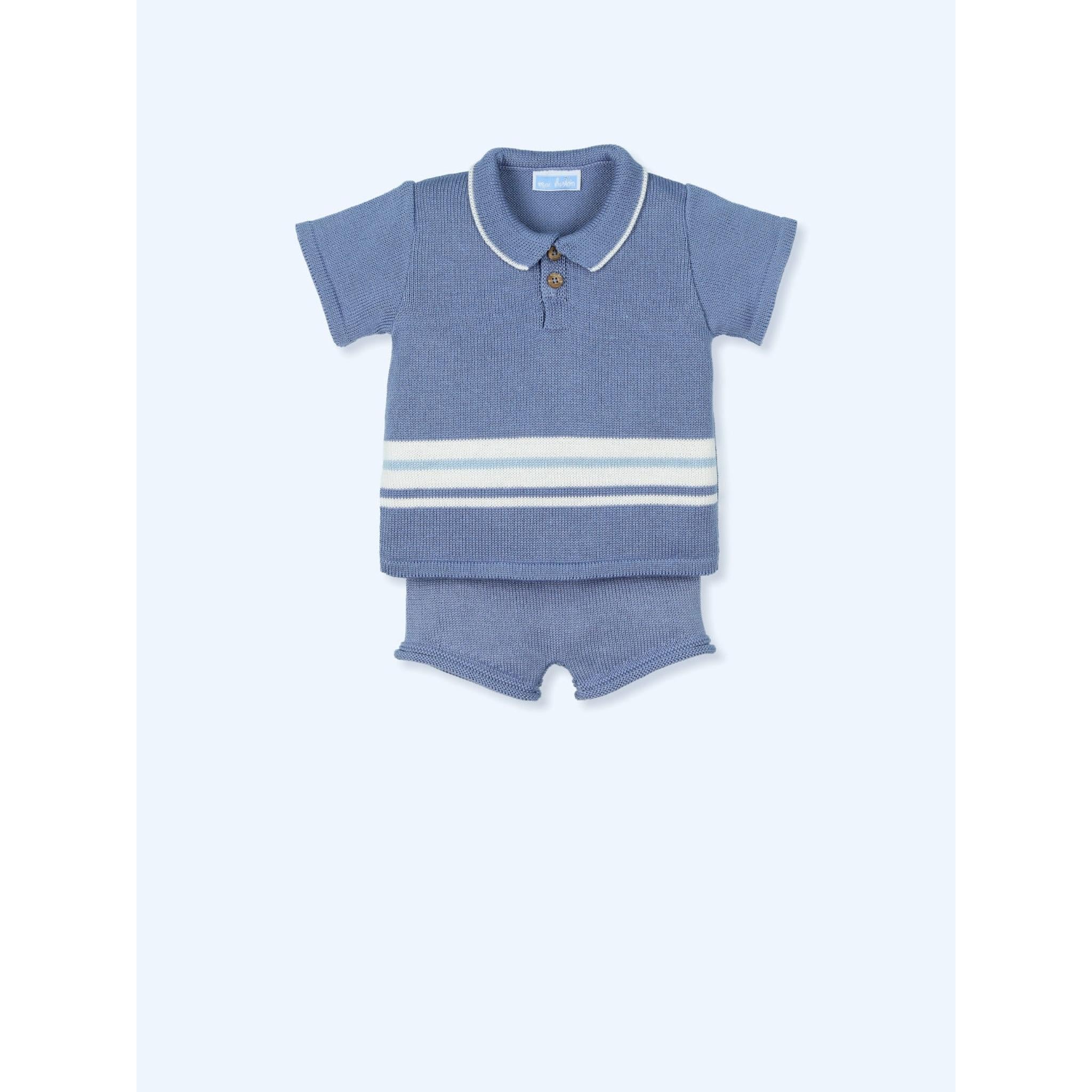Jersey Polo Knit Set