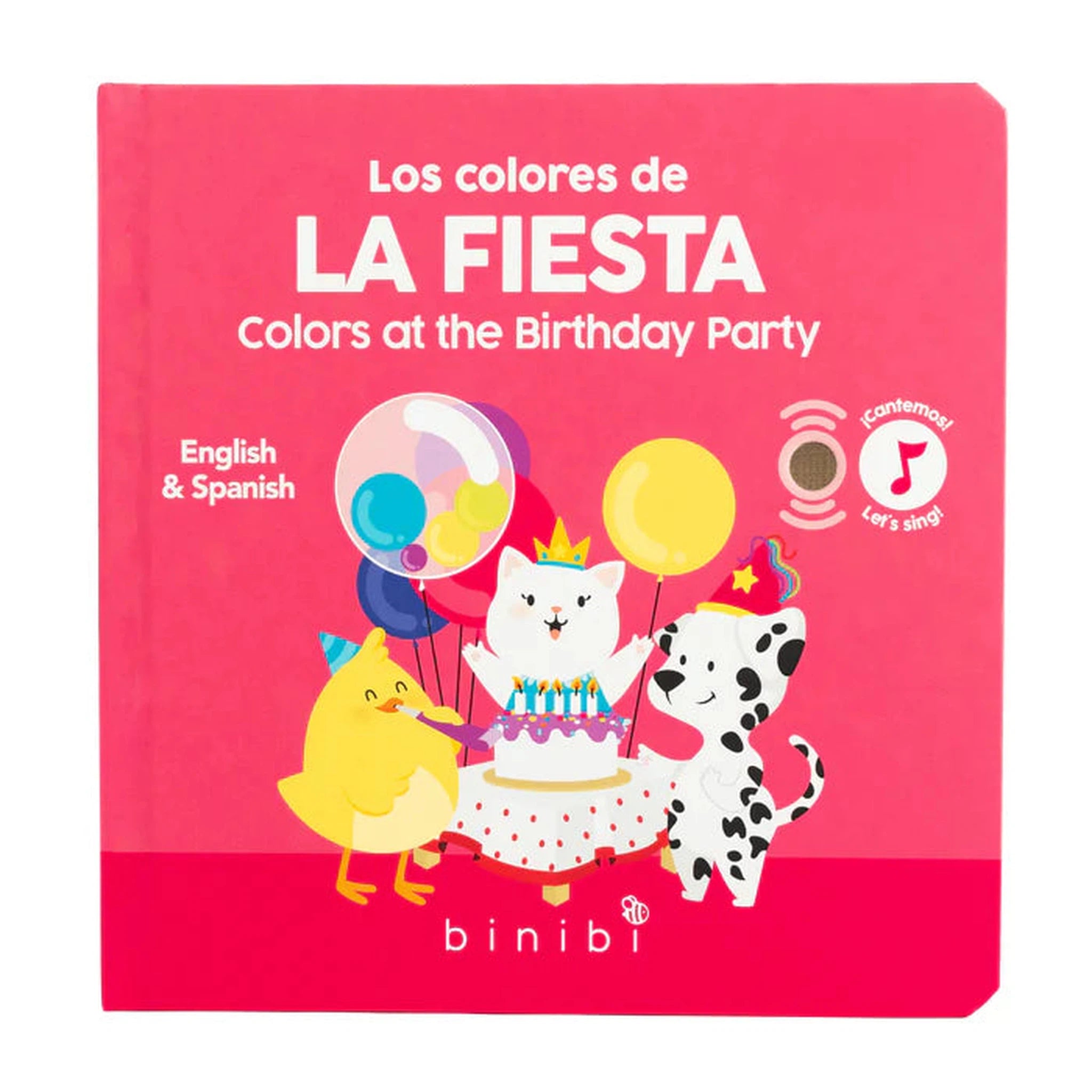 Colors At The Birthday Party Bilingual Musical Book