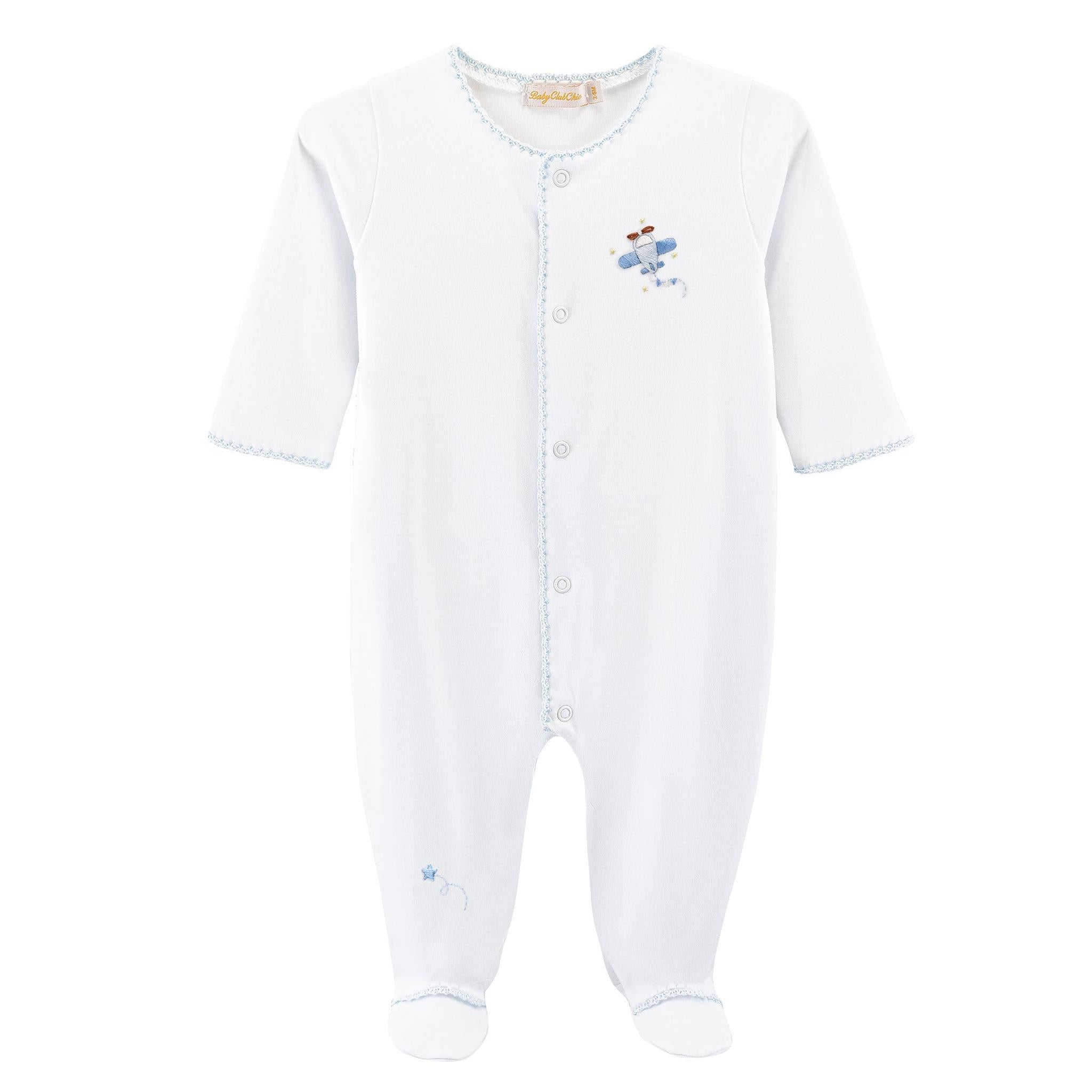 Sky Adventure Crochet Footie