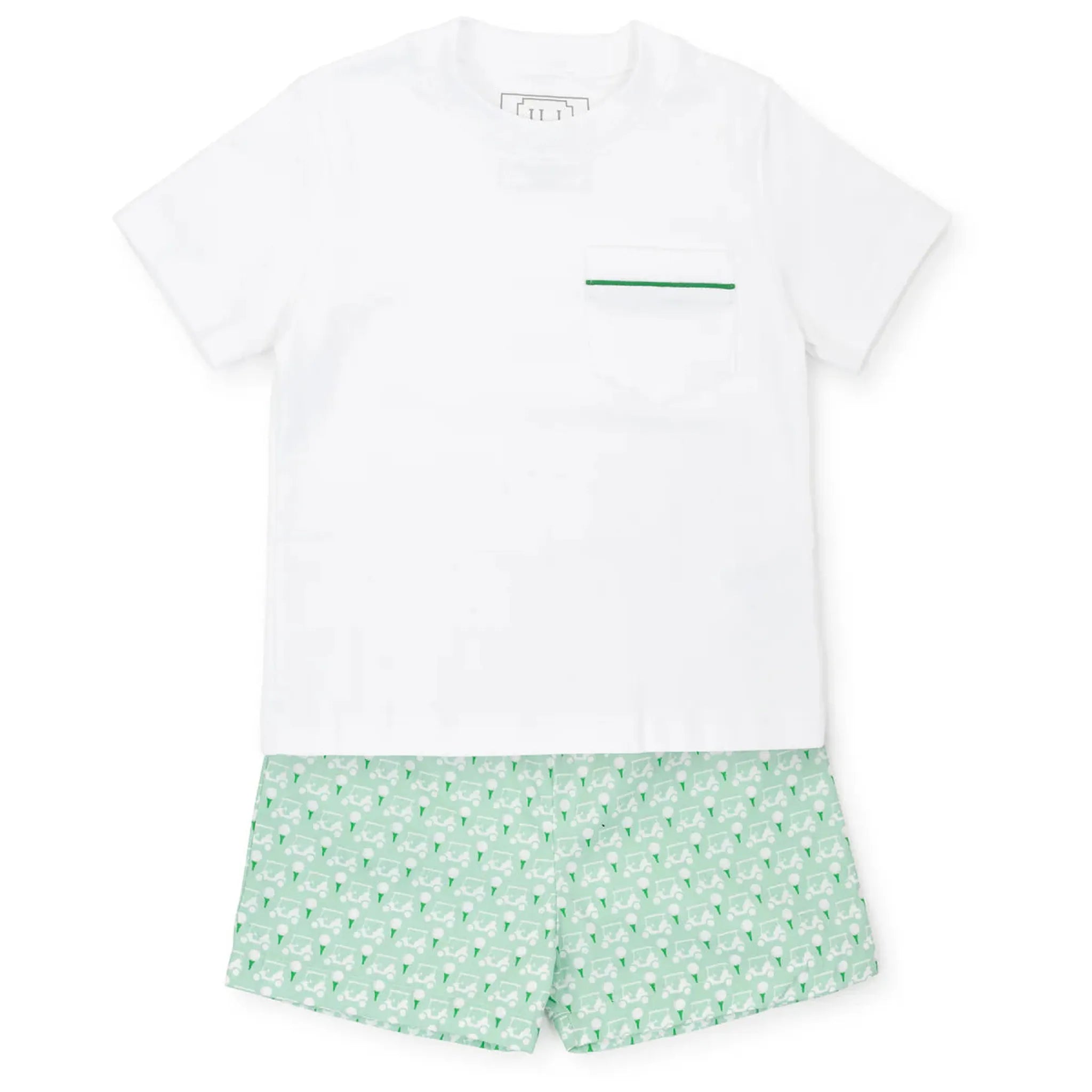 Hudson Boys' Short Set - Golf