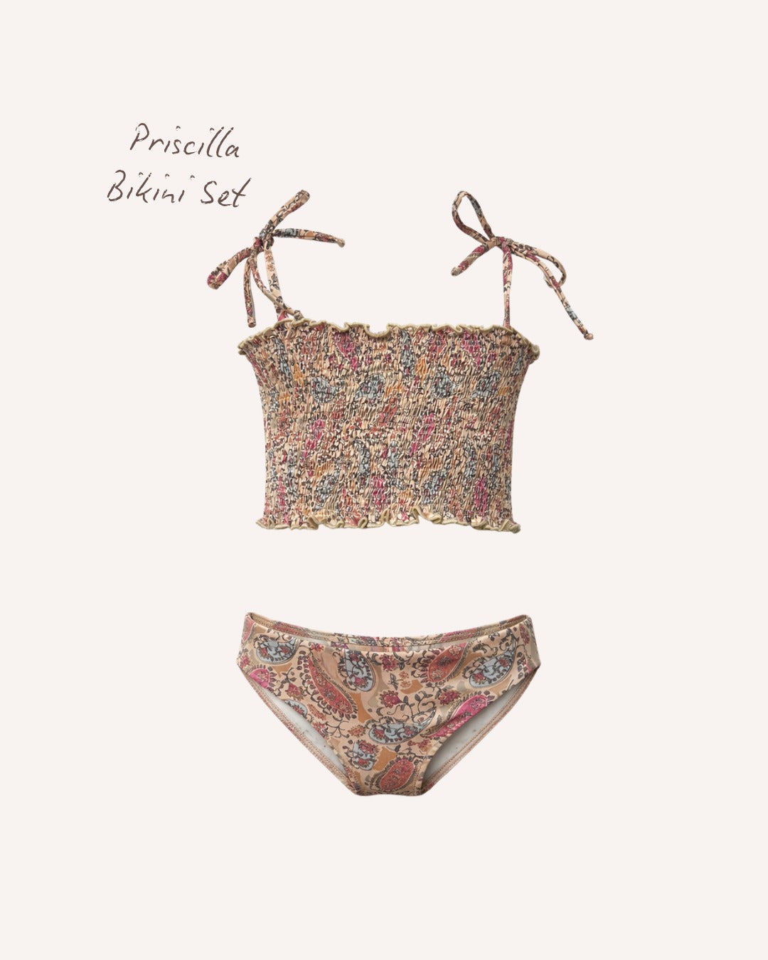 Vintage Paisley Bikini Set