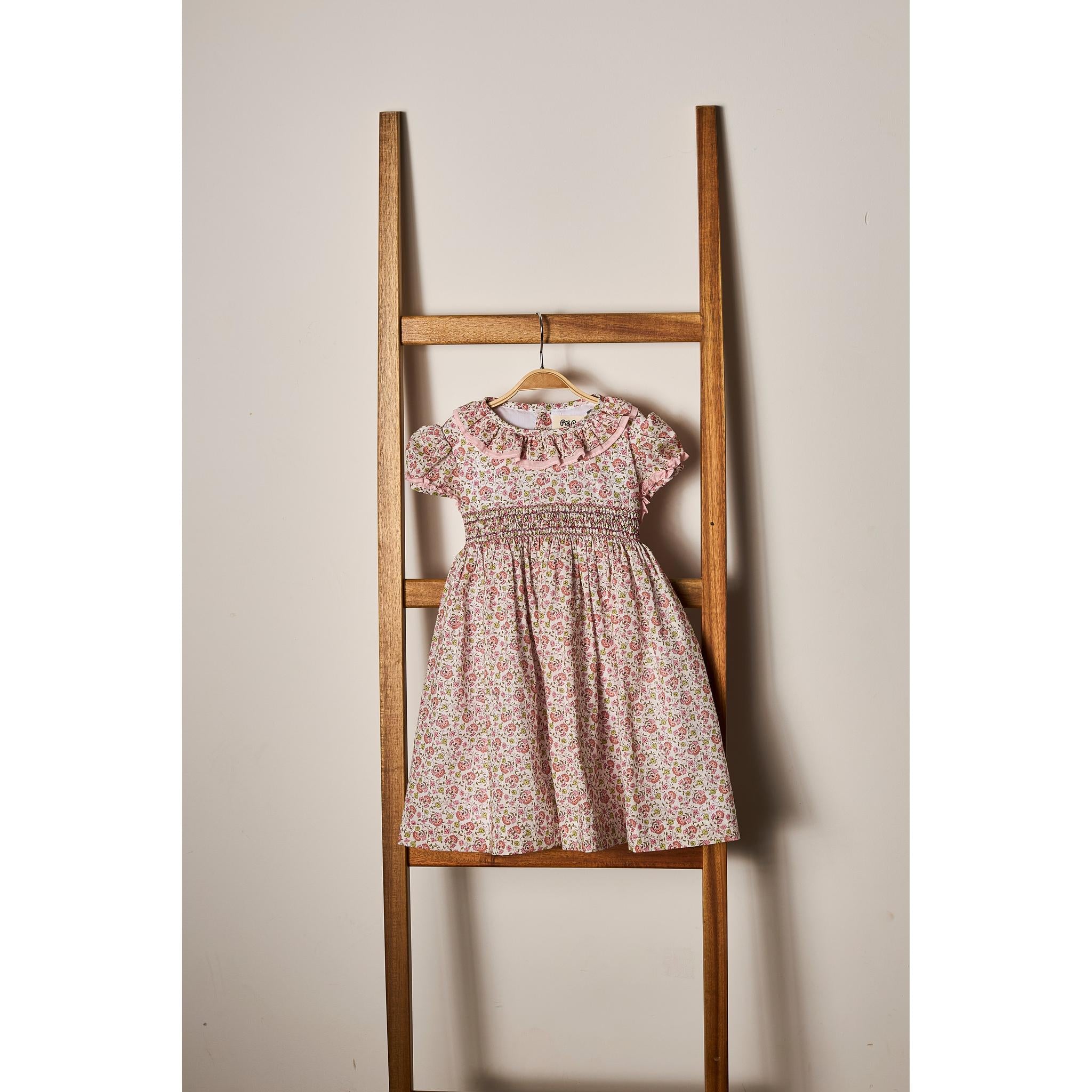 Niza Handsmocked Dress