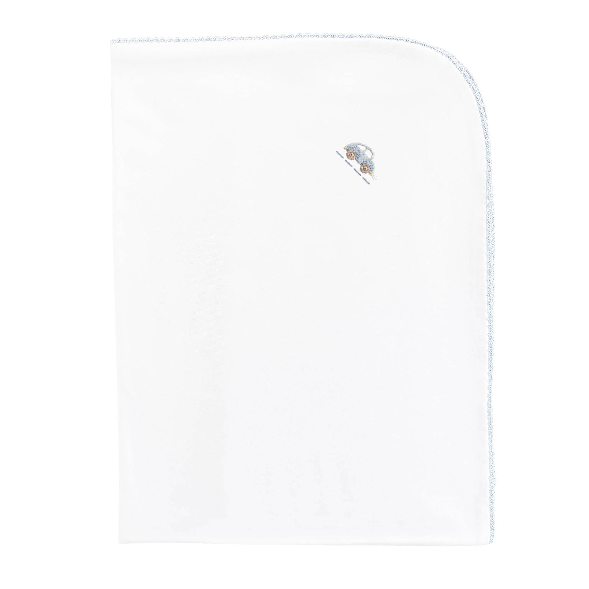 Vintage Cars Crochet Blanket