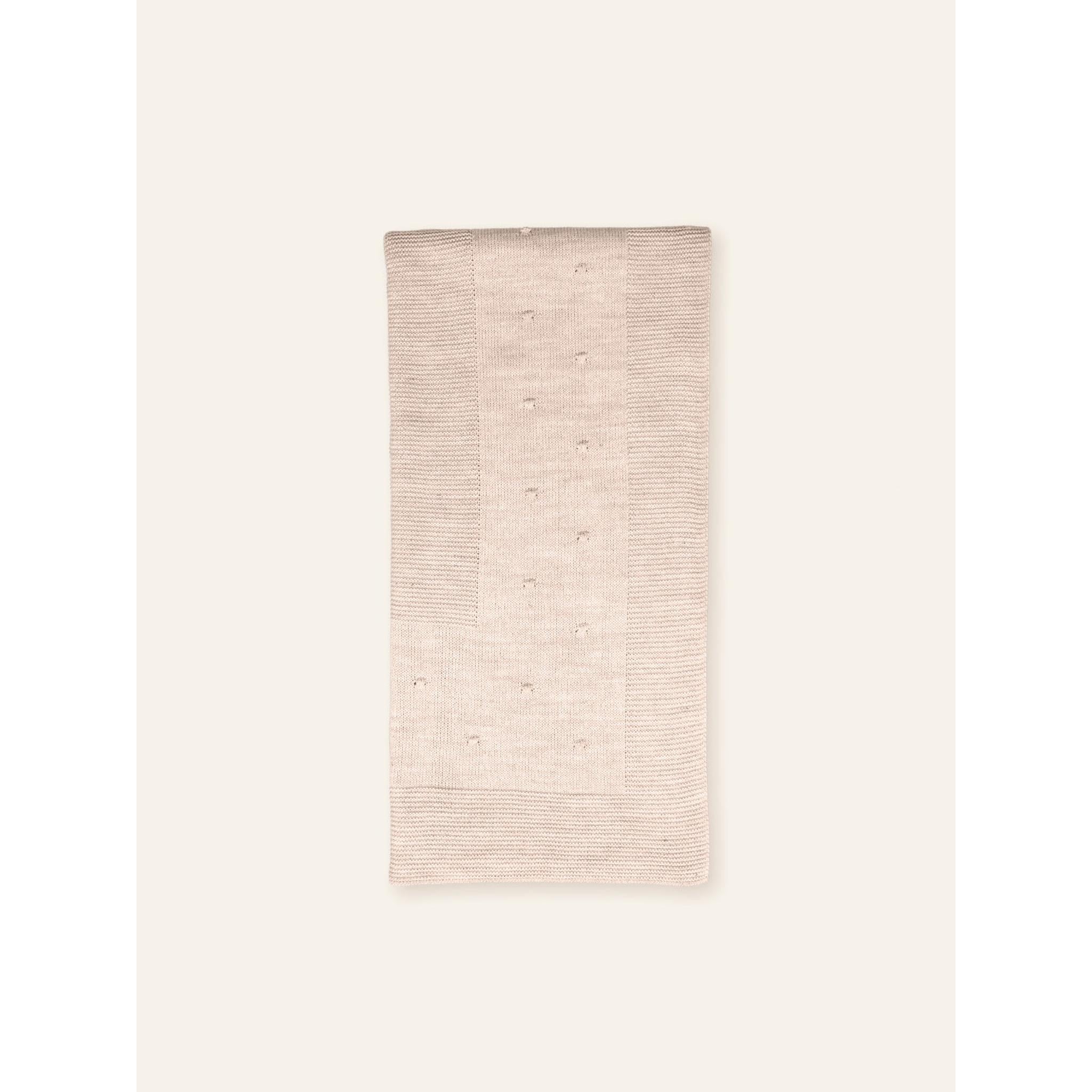 Dots Knitted Blanket