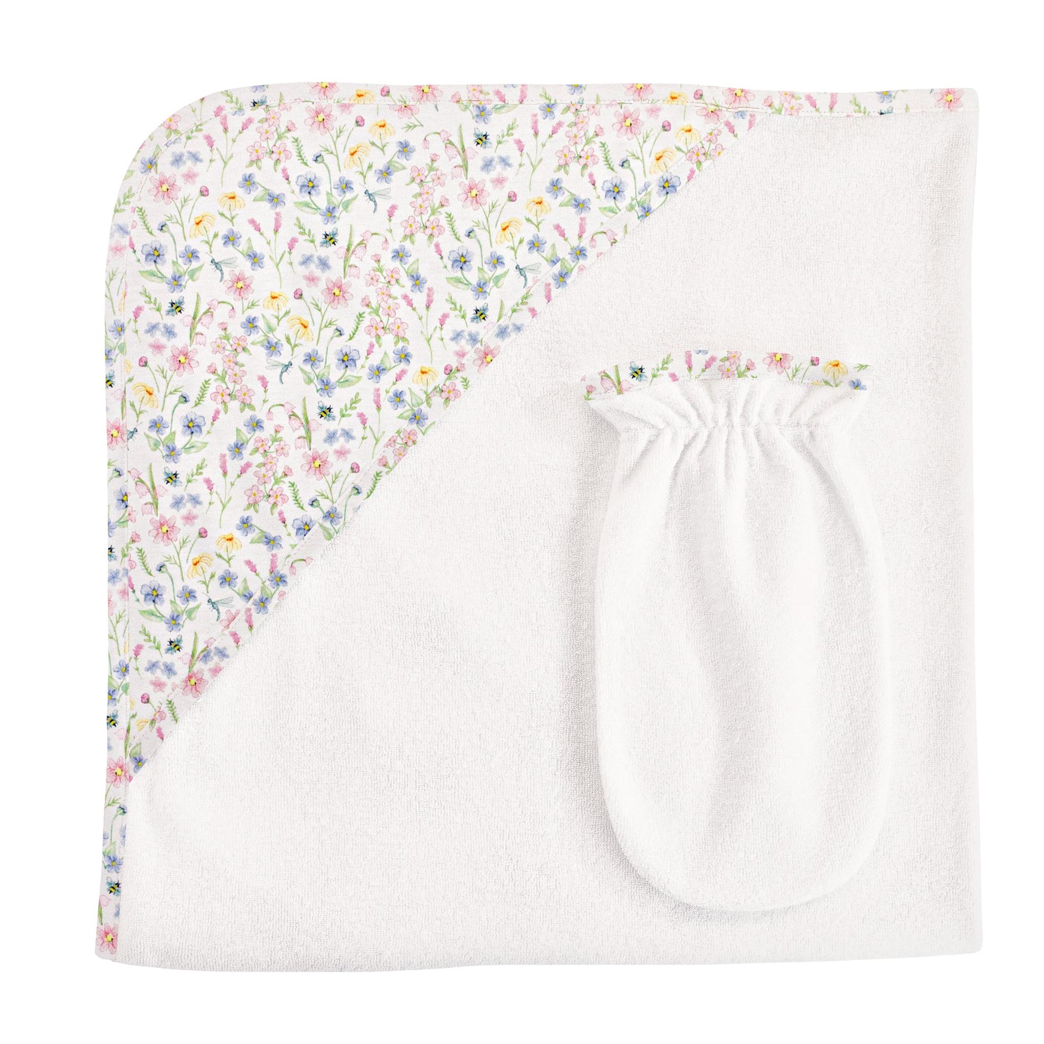 Spring Blush Hooded Towel