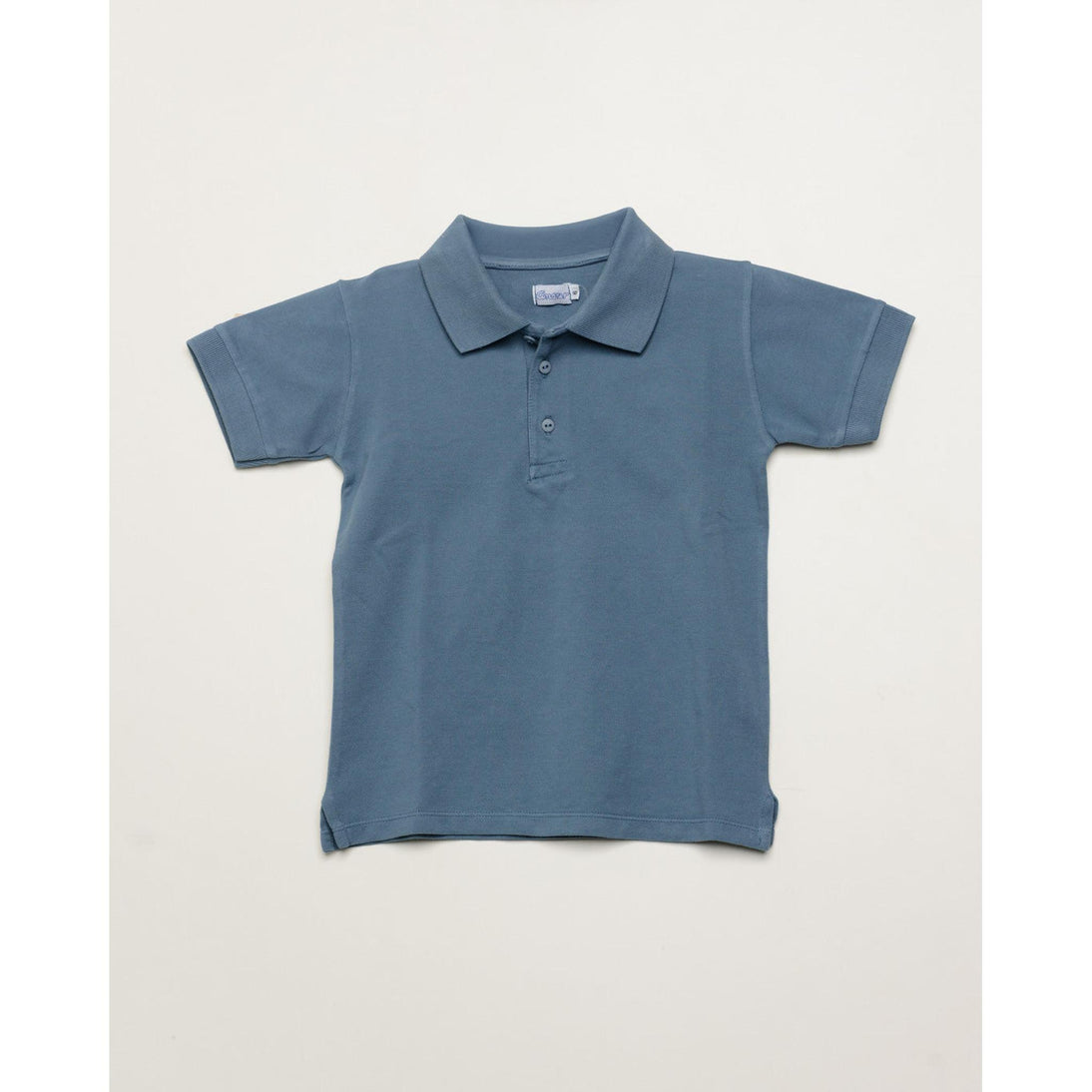 Polo Cuello Clasico - Dusty Blue