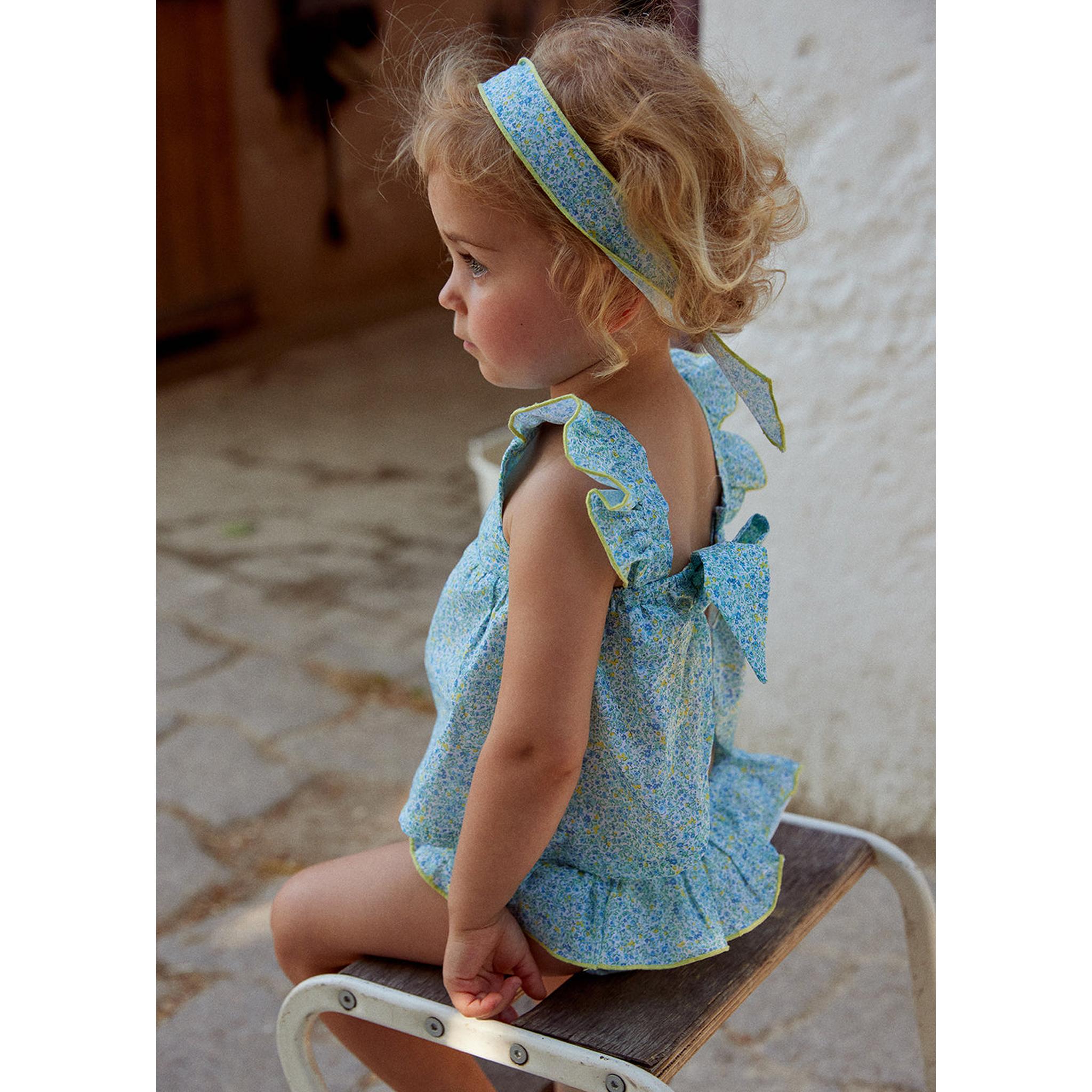 Vestido Espalda Liberty Amarillo