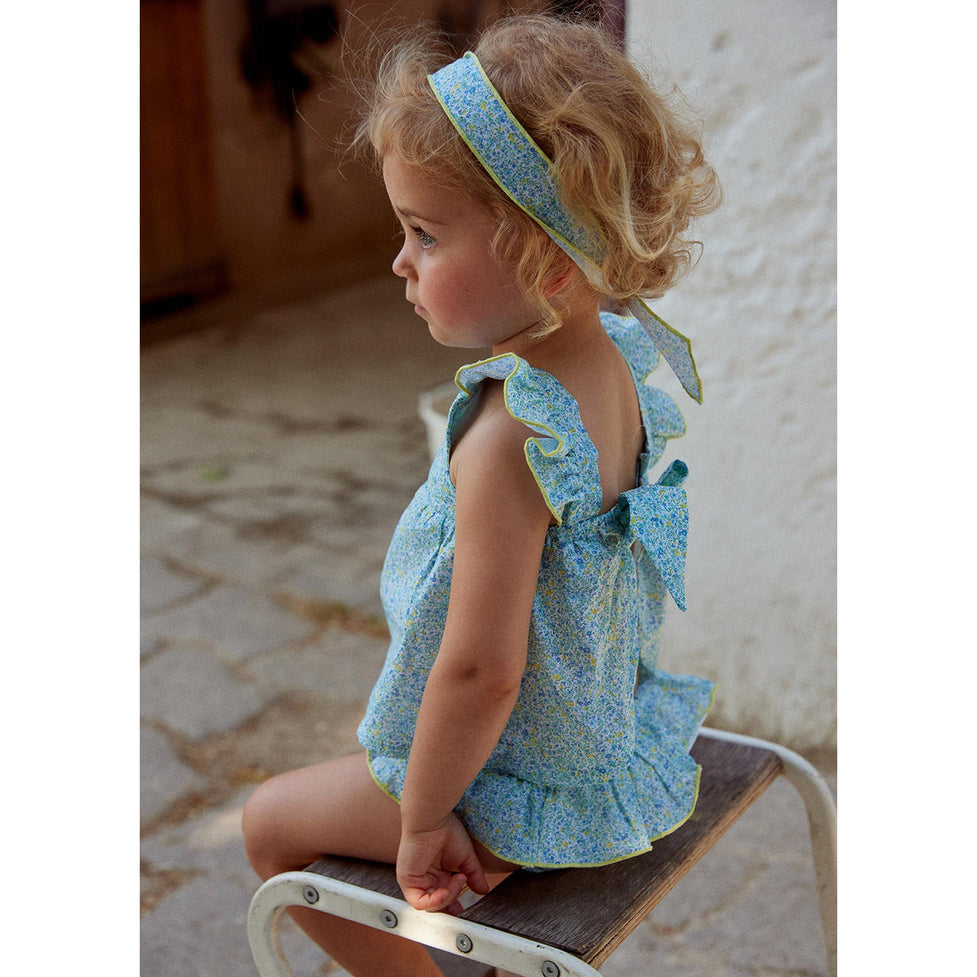 Vestido Espalda Liberty Amarillo