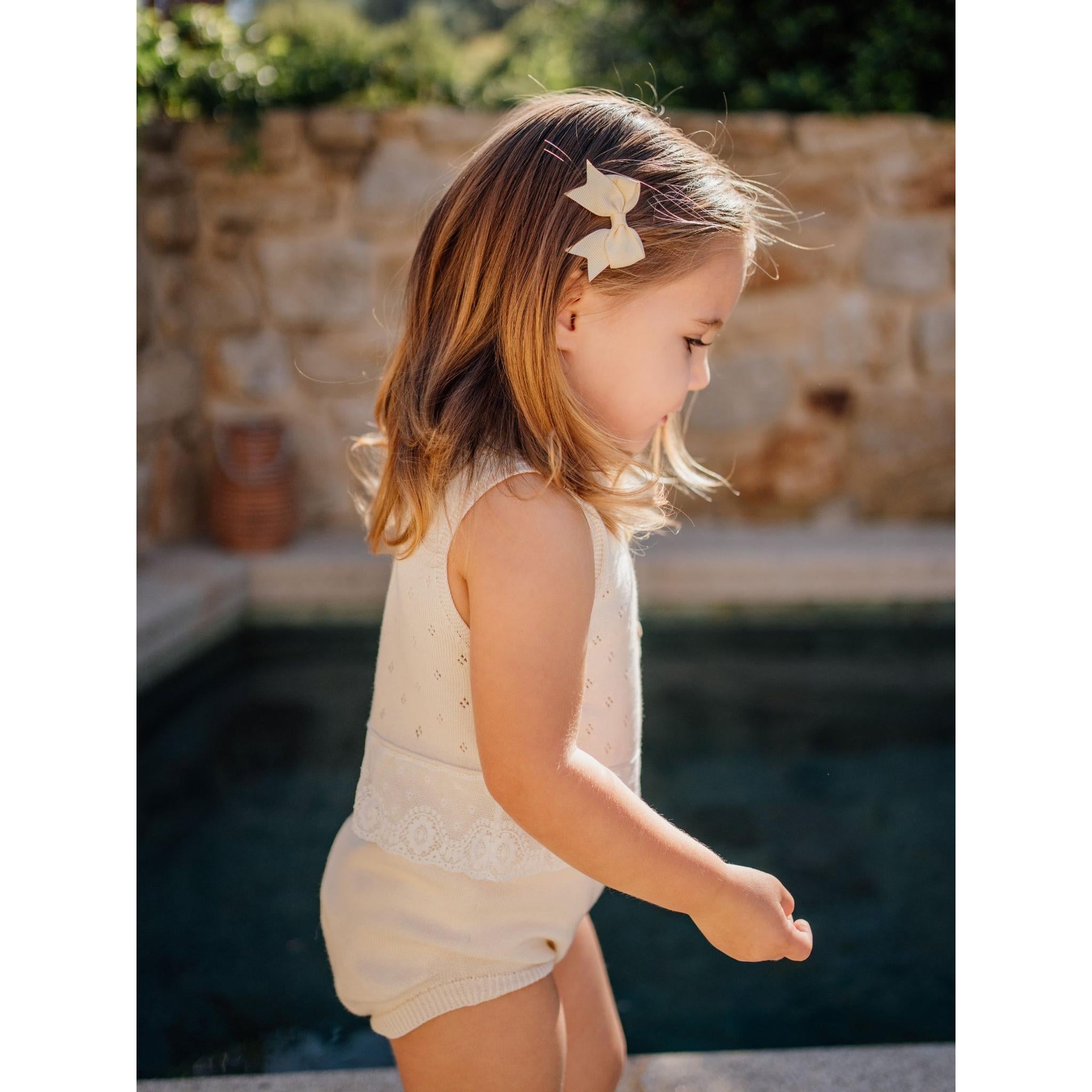 Sweet and Loving Knitted Romper