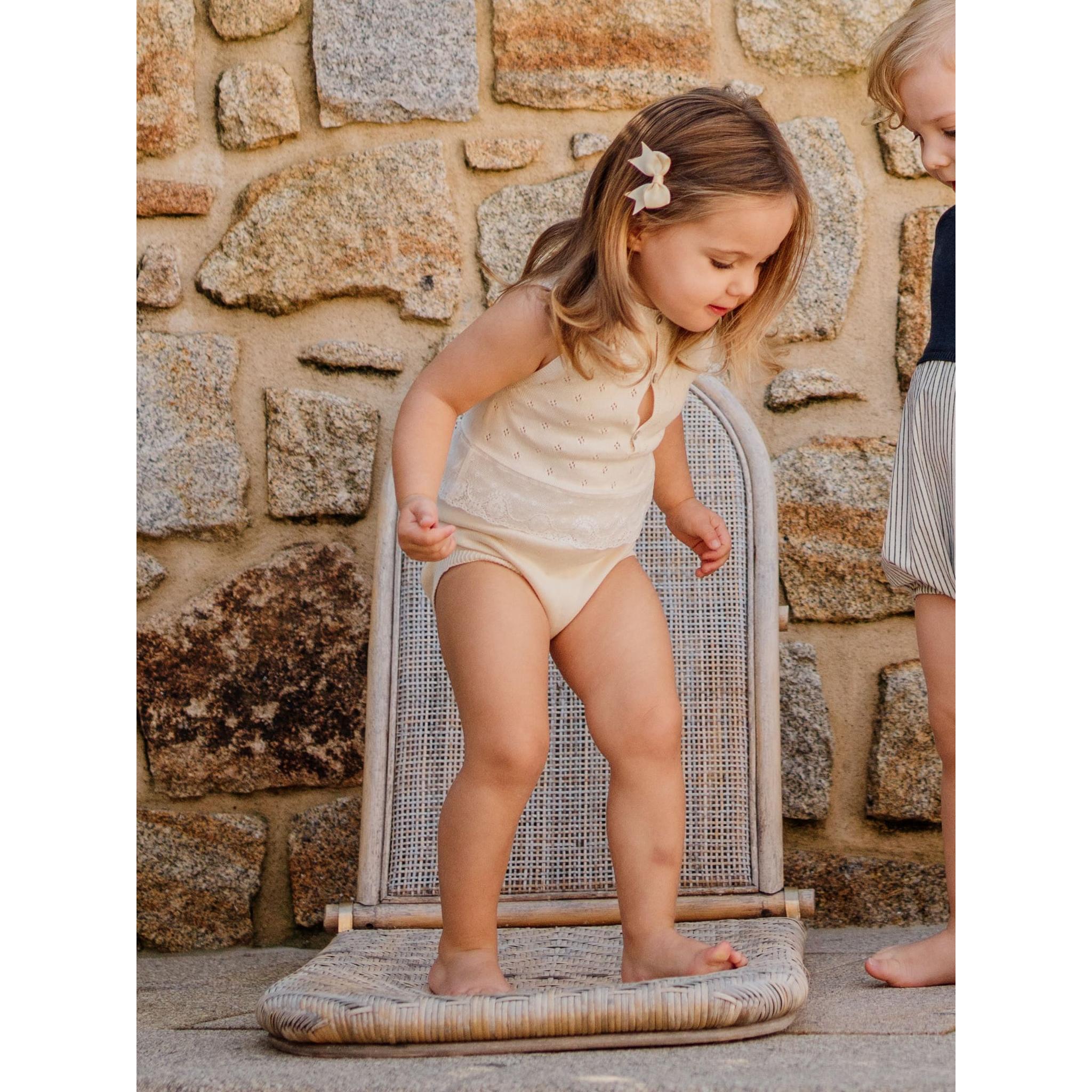 Sweet and Loving Knitted Romper