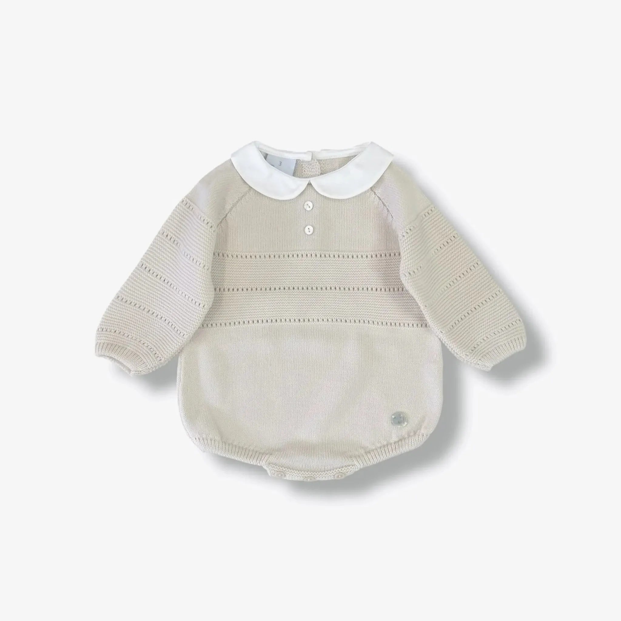 Plain Knitted Romper