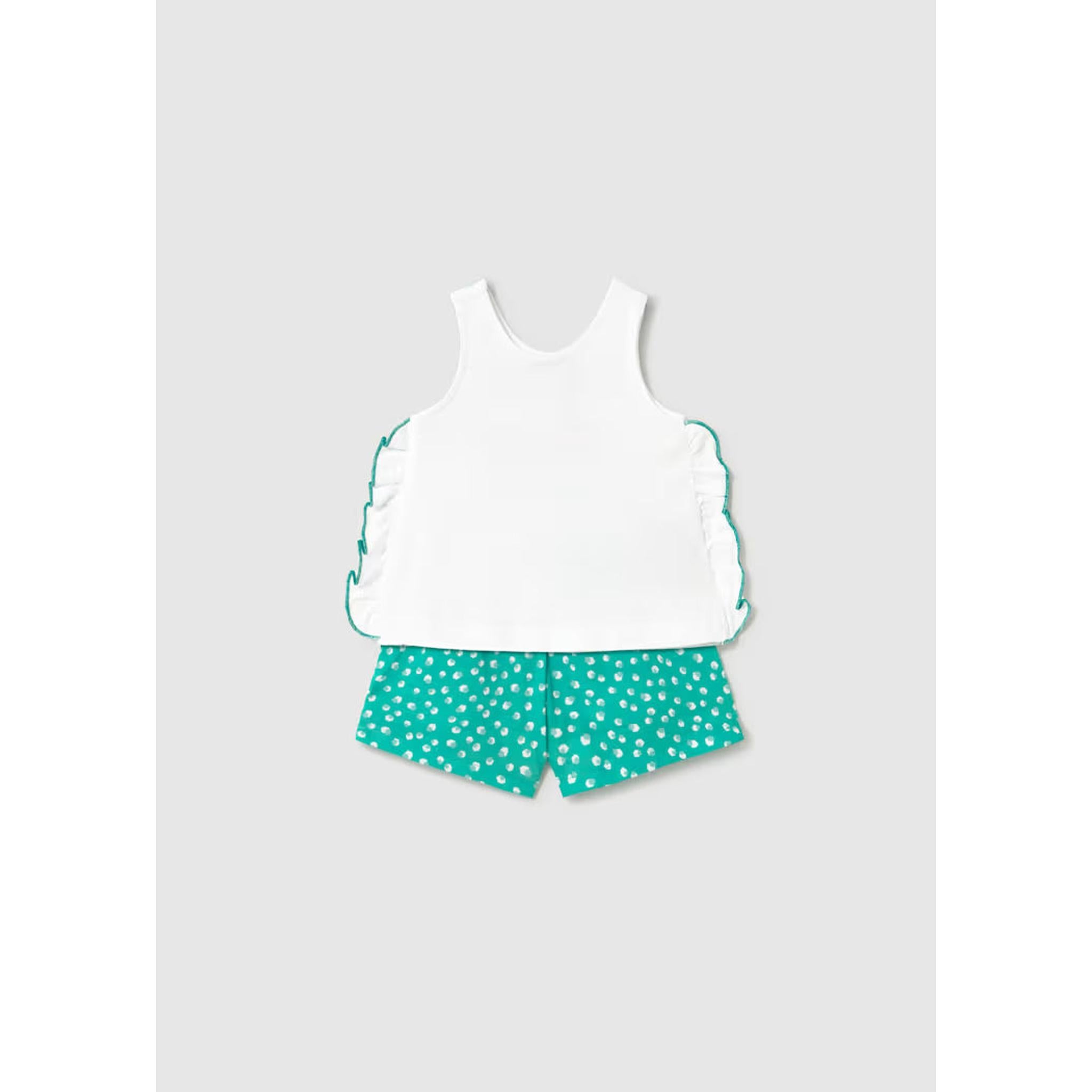 Baby Printed Shorts and T-Shirt 2-Piece Set