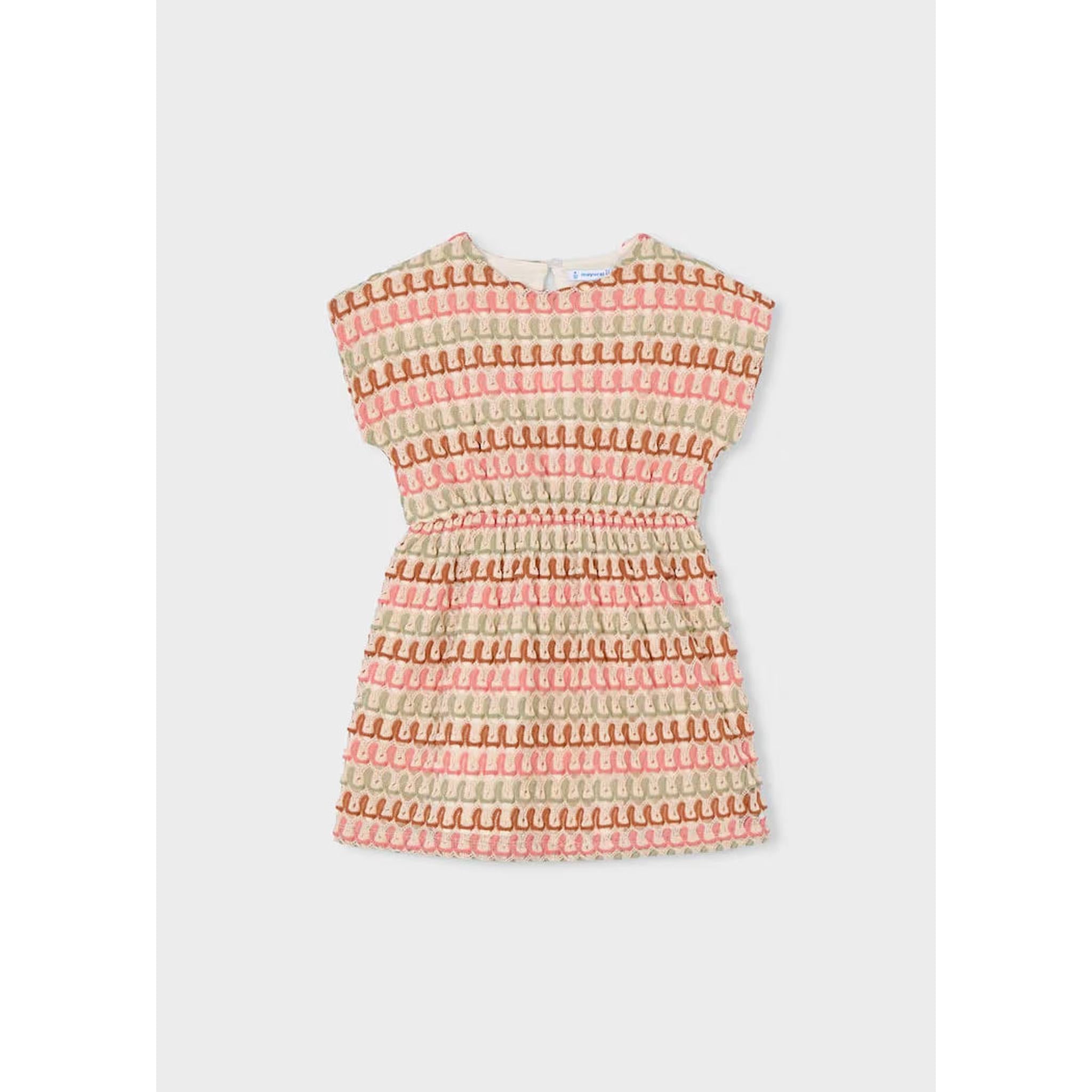 Girl Printed Knit Dress