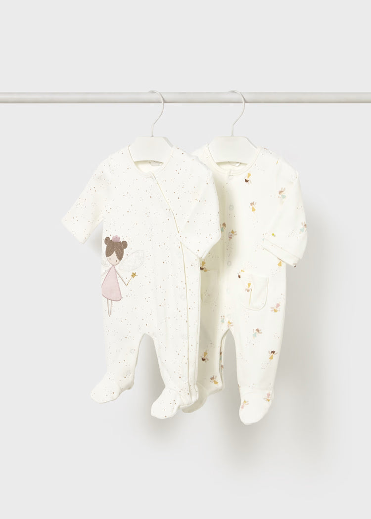 Newborn Girl 2-Piece One Piece Set