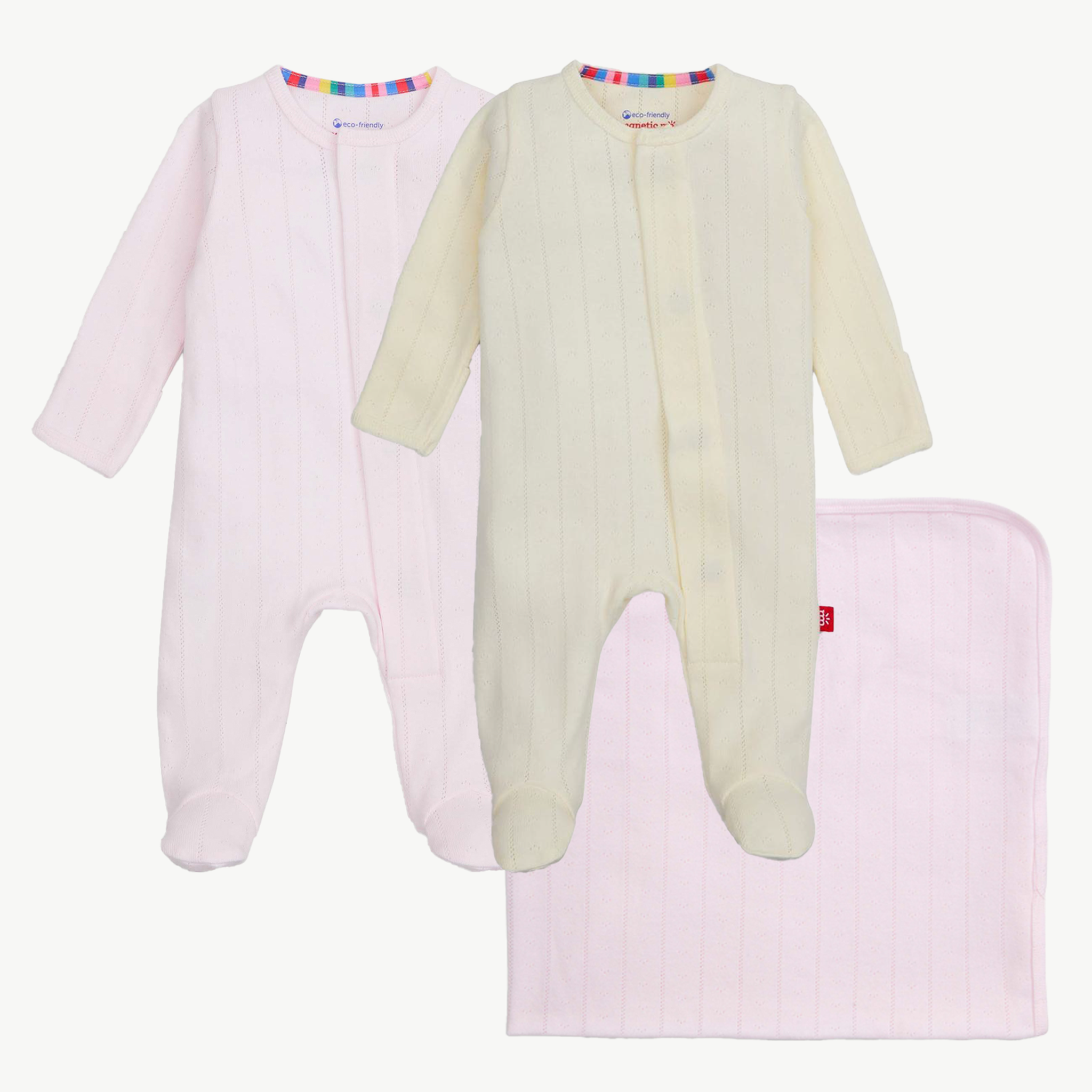 Cotton Candy Pointelle 3pc Gift Set