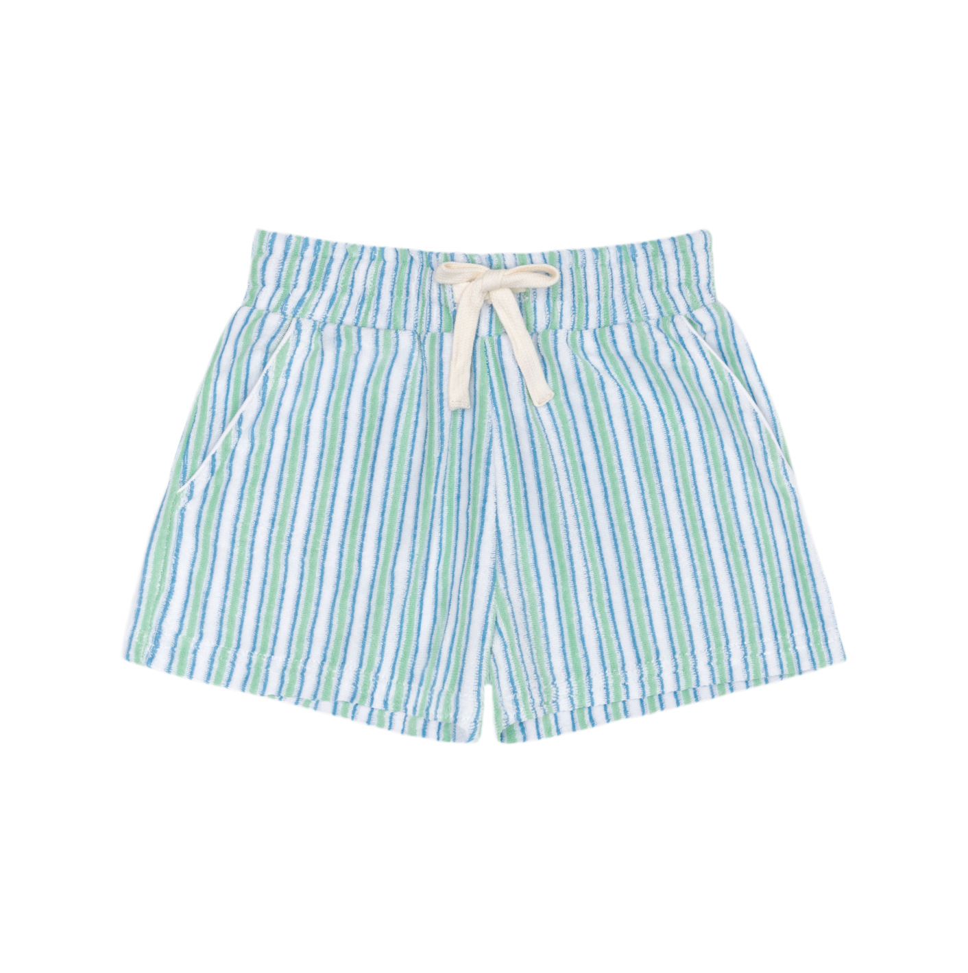 boys tamarin stripe french terry short